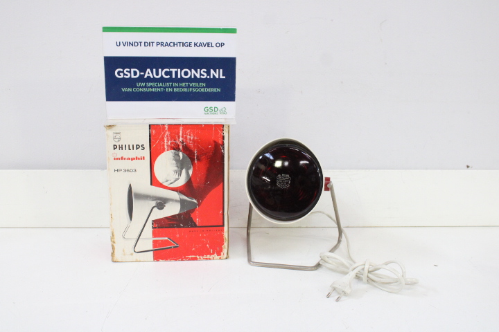 Philips Infraphil HP 3603 Infraroodlamp – kavel bij GSD Auctions, Zoeterwoude