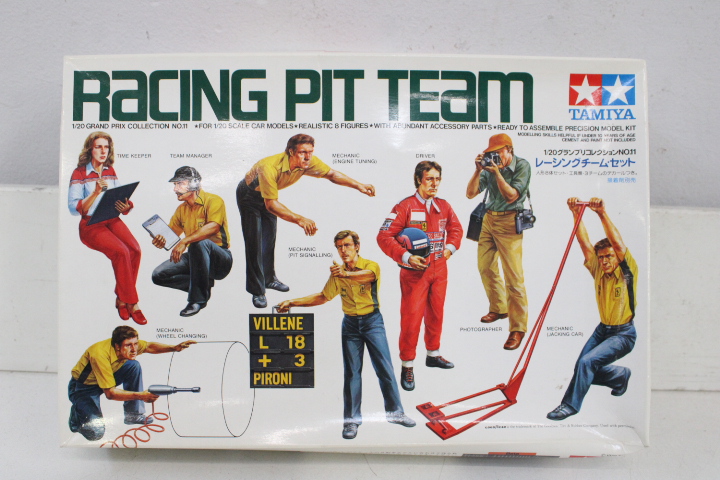 Tamiya Racing Pit Team modelbouwfiguren set – foto 4 – kavel bij GSD Auctions, Zoeterwoude