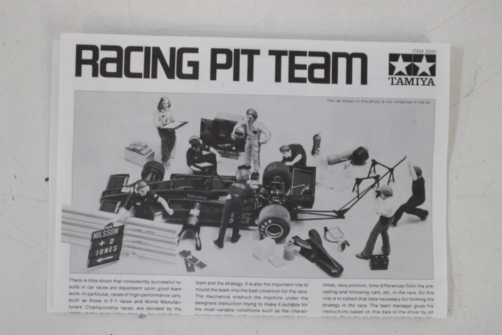 Tamiya Racing Pit Team modelbouwfiguren set – foto 7 – kavel bij GSD Auctions, Zoeterwoude