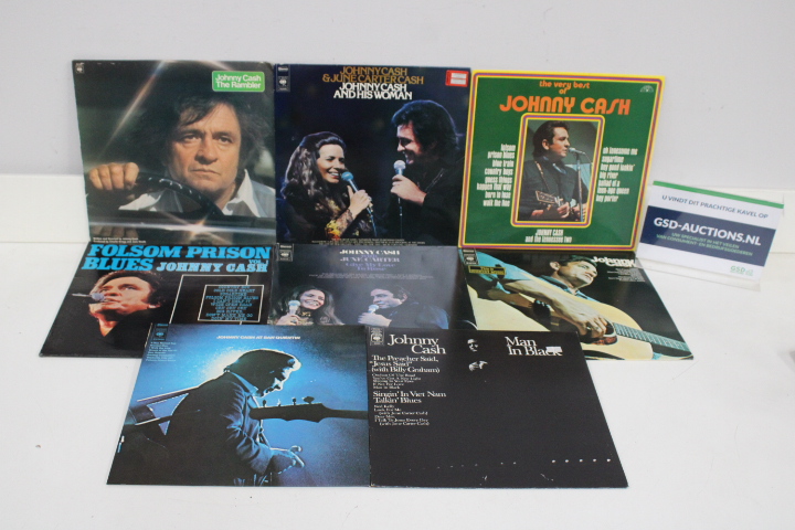 Johnny Cash lp's collectie – foto 2 – kavel bij GSD Auctions, Zoeterwoude