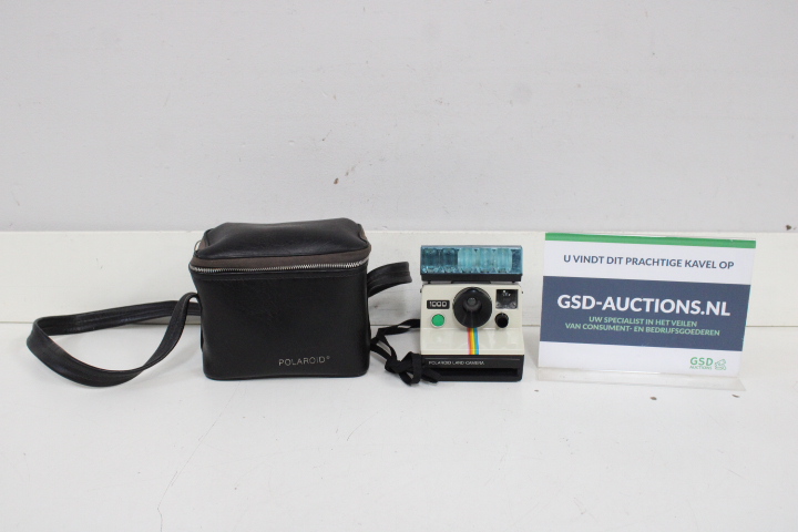 Polaroid Land Camera met zwarte draagtas – foto 2 – kavel bij GSD Auctions, Zoeterwoude