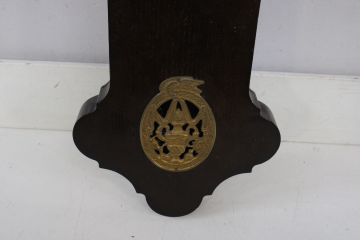 Antieke houten staartklok met messing wijzerplaat – foto 7 – kavel bij GSD Auctions, Zoeterwoude