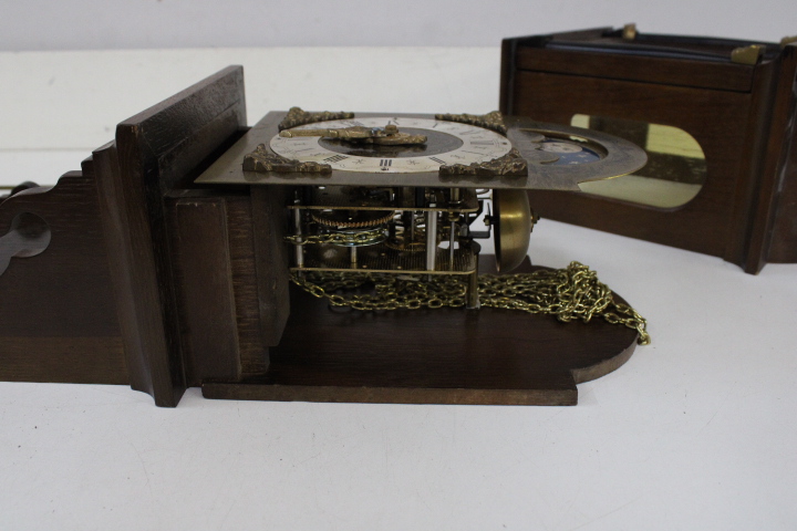 Antieke houten staartklok met messing wijzerplaat – foto 23 – kavel bij GSD Auctions, Zoeterwoude