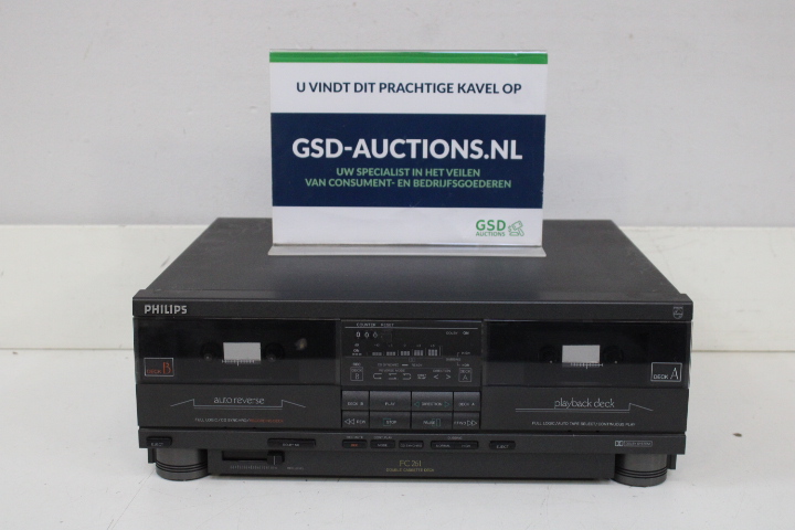 Philips cassette deck FC 261 – kavel bij GSD Auctions, Zoeterwoude