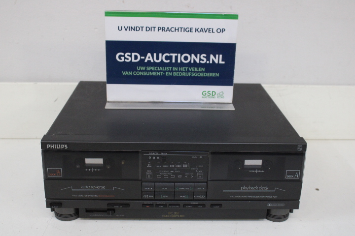 Philips cassette deck FC 261 – foto 2 – kavel bij GSD Auctions, Zoeterwoude