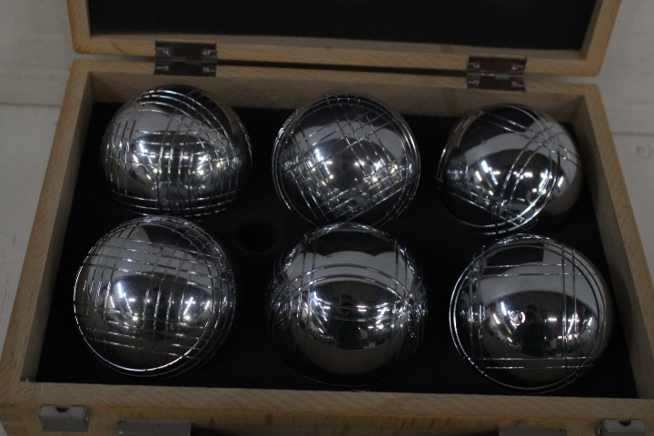 Set jeu de boules in houten kist – foto 7 – kavel bij GSD Auctions, Zoeterwoude