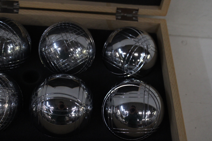 Set jeu de boules in houten kist – foto 9 – kavel bij GSD Auctions, Zoeterwoude