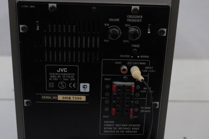 JVC speaker met bass reflex poort – foto 13 – kavel bij GSD Auctions, Zoeterwoude