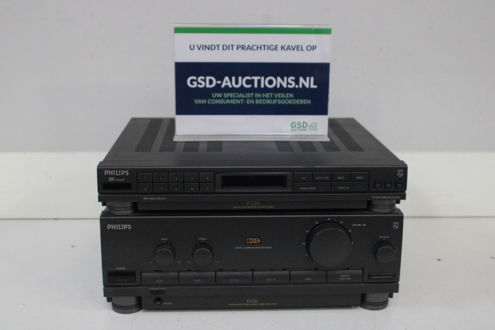 Philips CD speler en versterker set – kavel bij GSD Auctions, Zoeterwoude