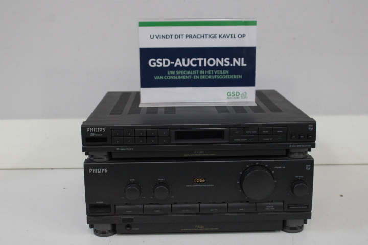 Philips CD speler en versterker set – foto 2 – kavel bij GSD Auctions, Zoeterwoude