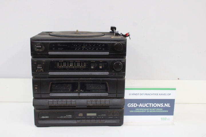 Technics stereo set - platenspeler en dubbele cassettespeler – foto 2 – kavel bij GSD Auctions, Zoeterwoude