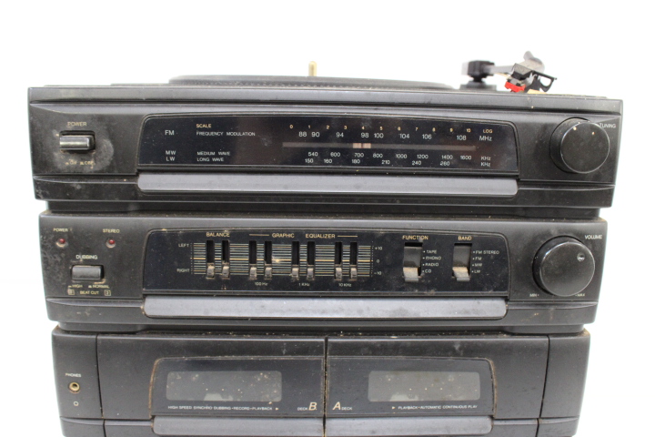 Technics stereo set - platenspeler en dubbele cassettespeler – foto 8 – kavel bij GSD Auctions, Zoeterwoude