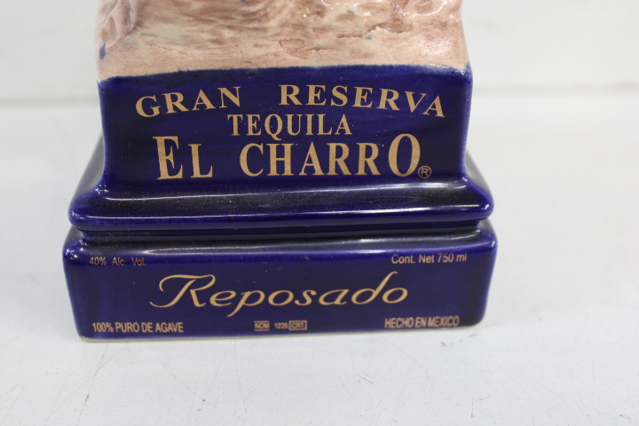 Gran Reserva Tequila El Charro fles in vormen beeld – foto 5 – kavel bij GSD Auctions, Zoeterwoude