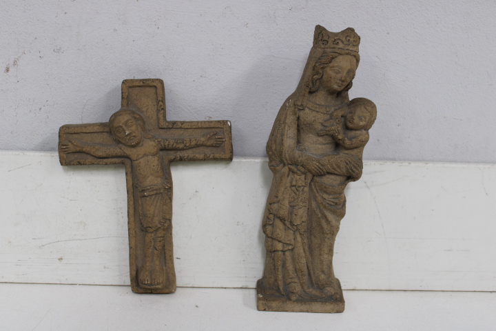 Set religieuze beelden en kruisen – foto 4 – kavel bij GSD Auctions, Zoeterwoude