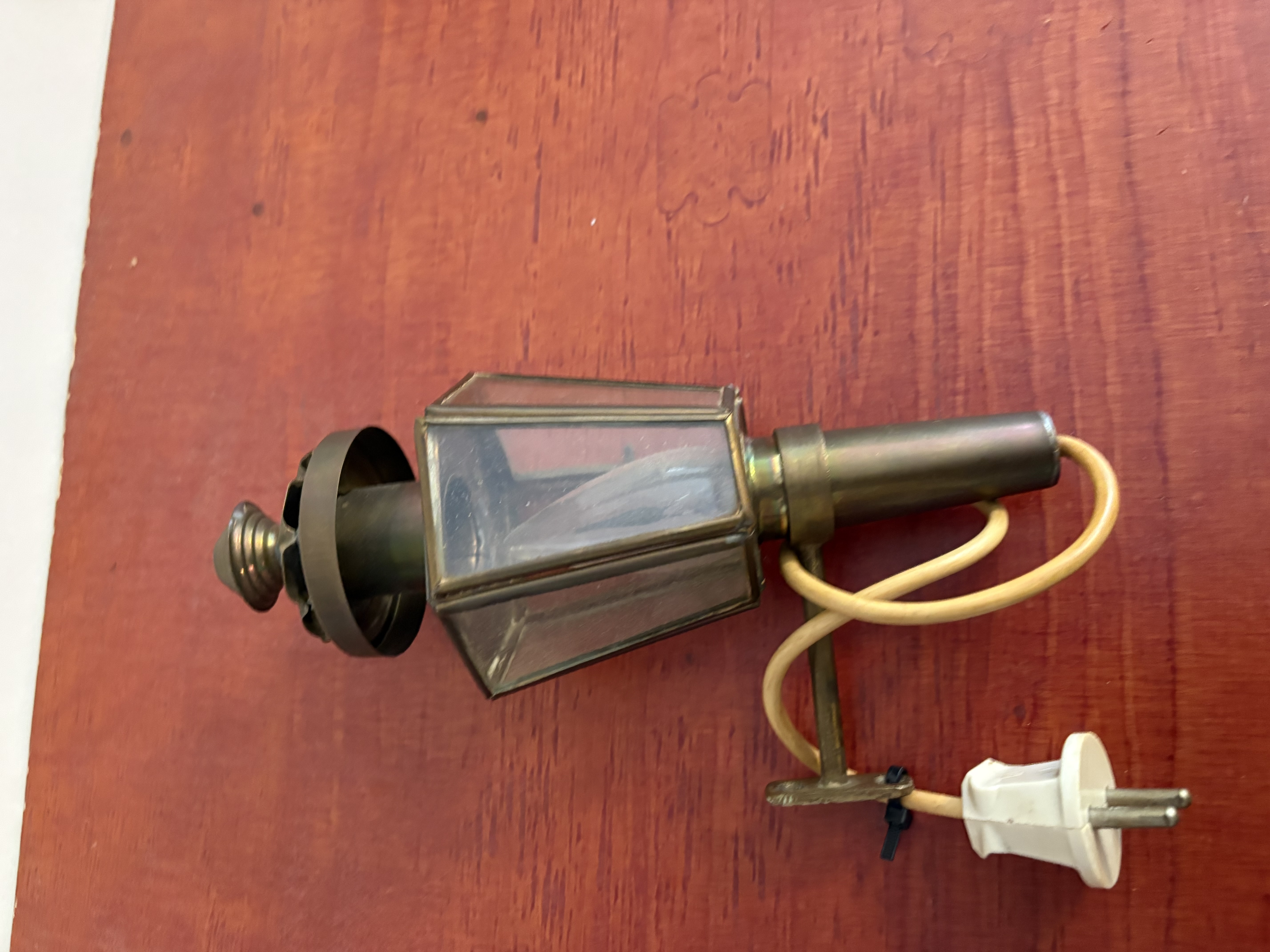 Muur lamp koperen – foto 5 – kavel bij GSD Auctions, Zoeterwoude