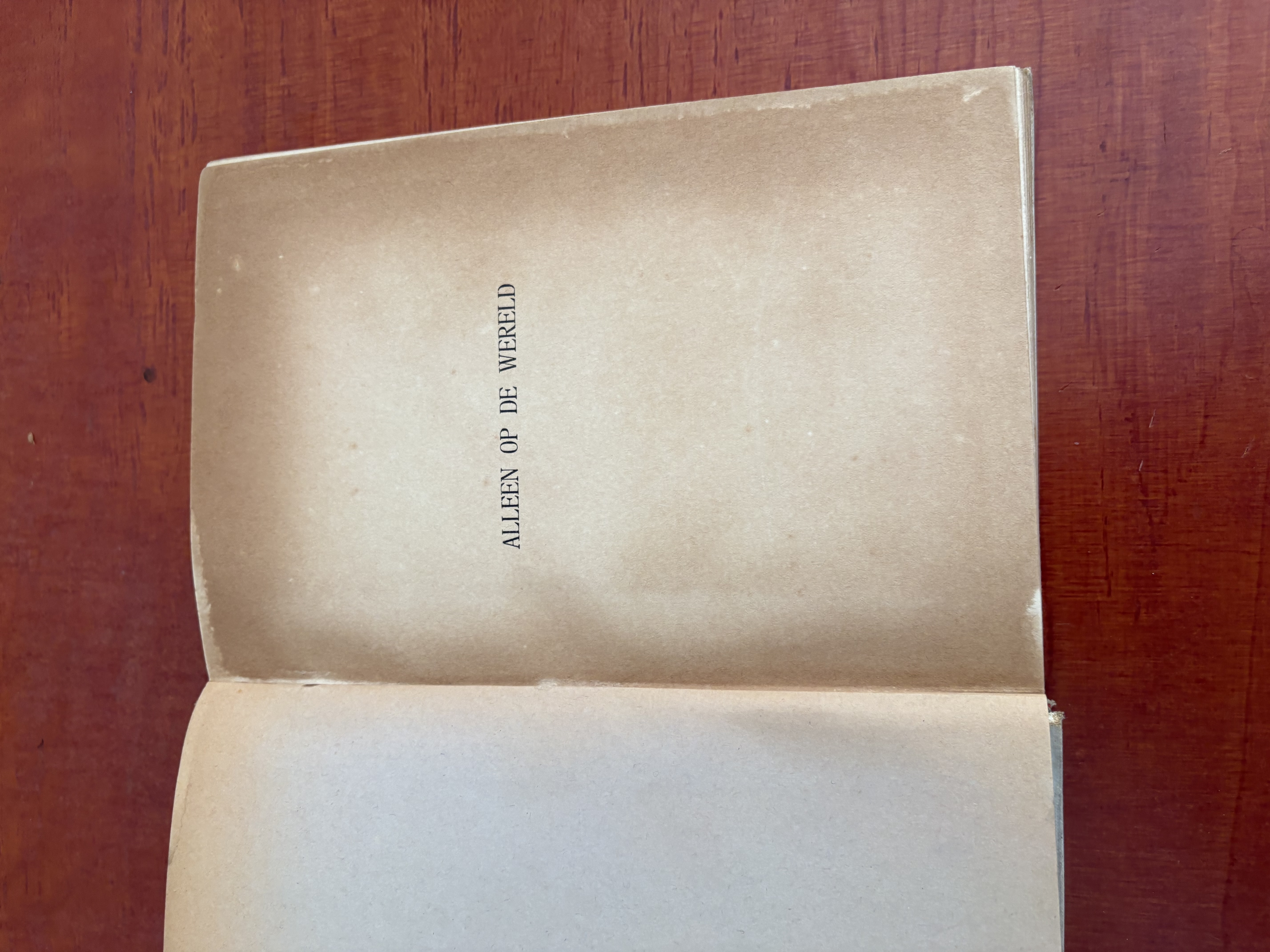 Alleen op de wereld Verhalen Boek – foto 4 – kavel bij GSD Auctions, Zoeterwoude