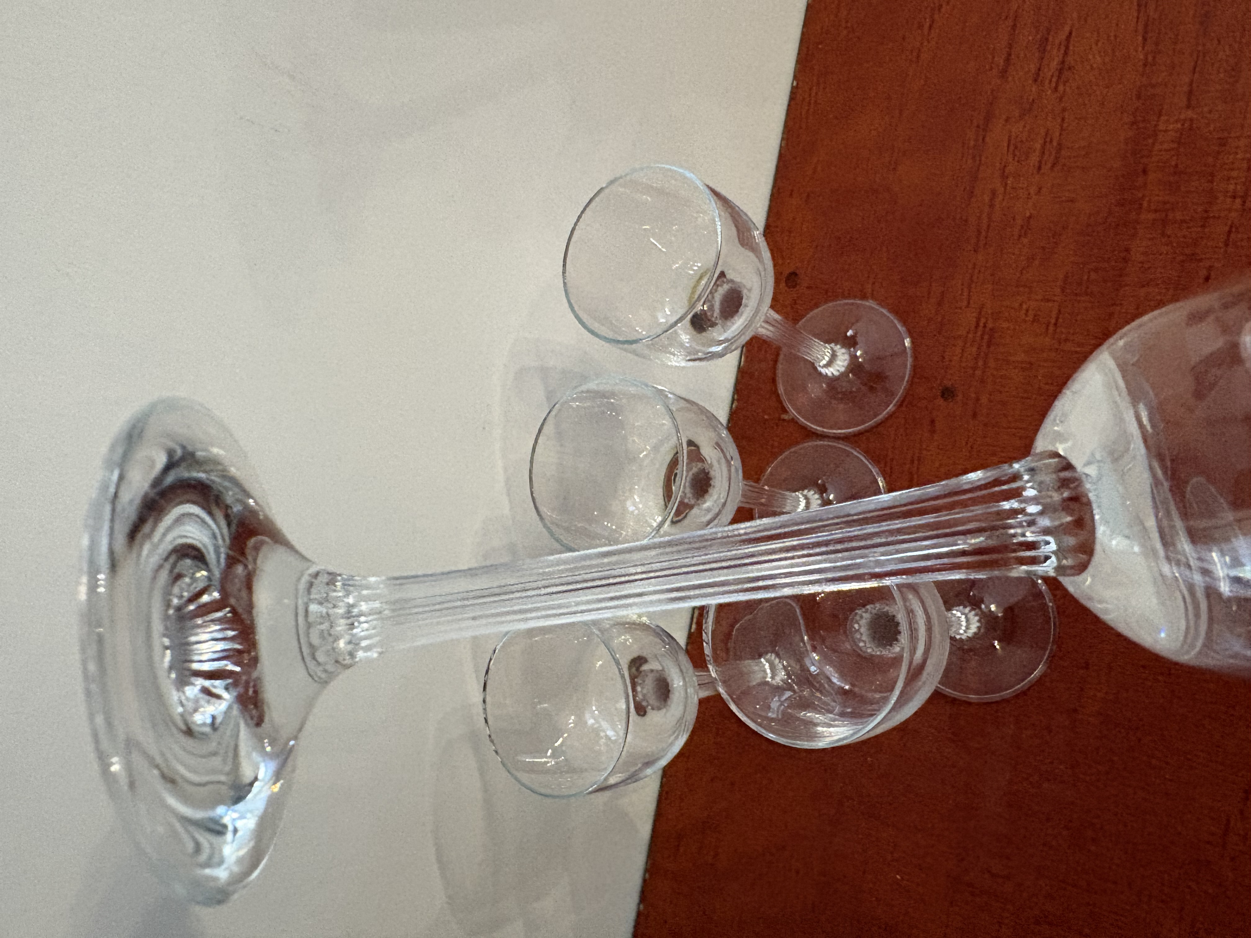 5 Jenever glazen kristalen – foto 3 – kavel bij GSD Auctions, Zoeterwoude