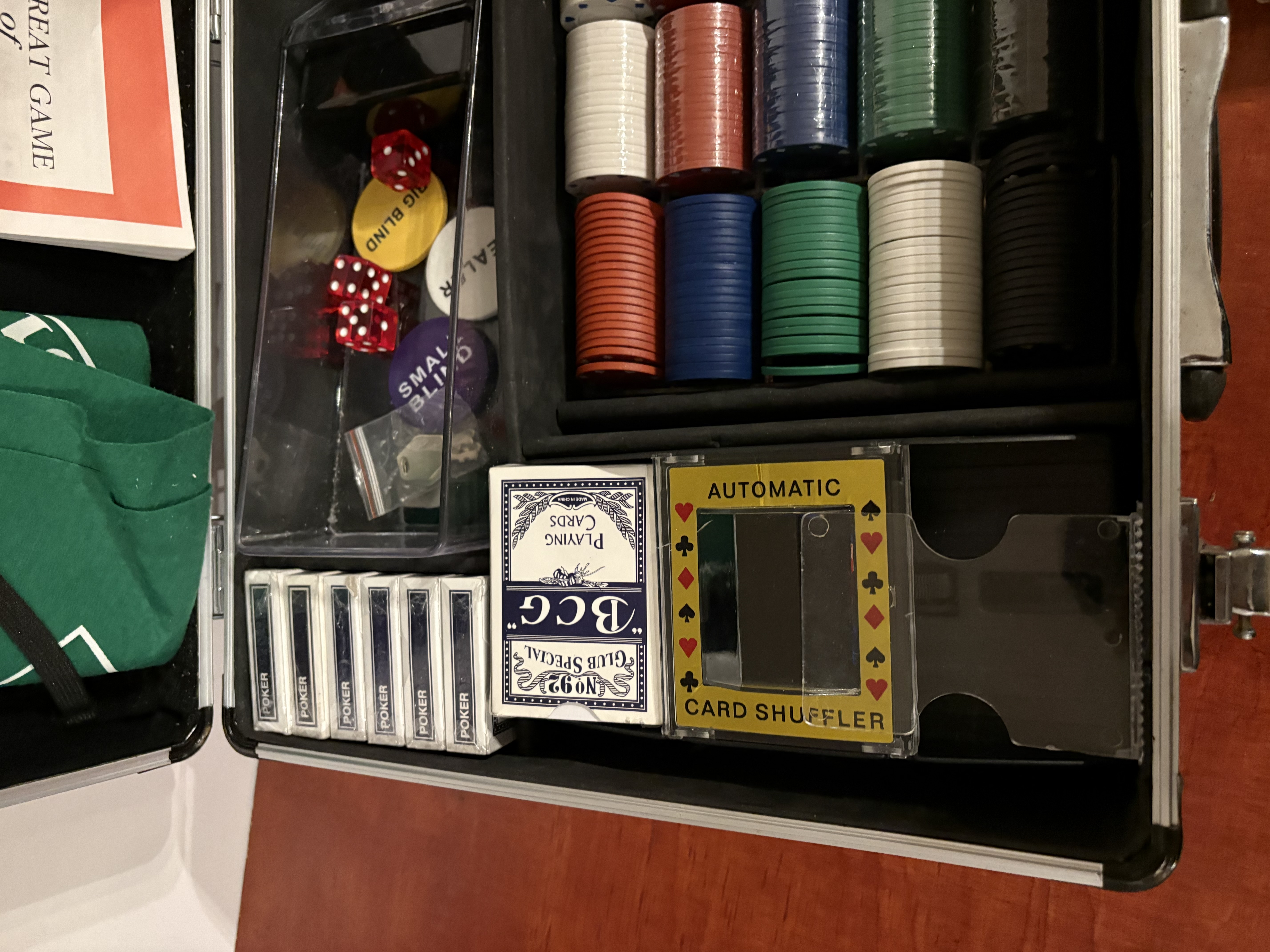 Casino set grote koffer – foto 4 – kavel bij GSD Auctions, Zoeterwoude
