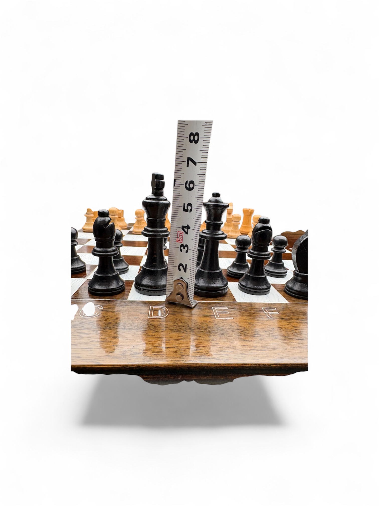 Schaakspel op tafel (nummer 7) – foto 5 – kavel bij GSD Auctions, Zoeterwoude