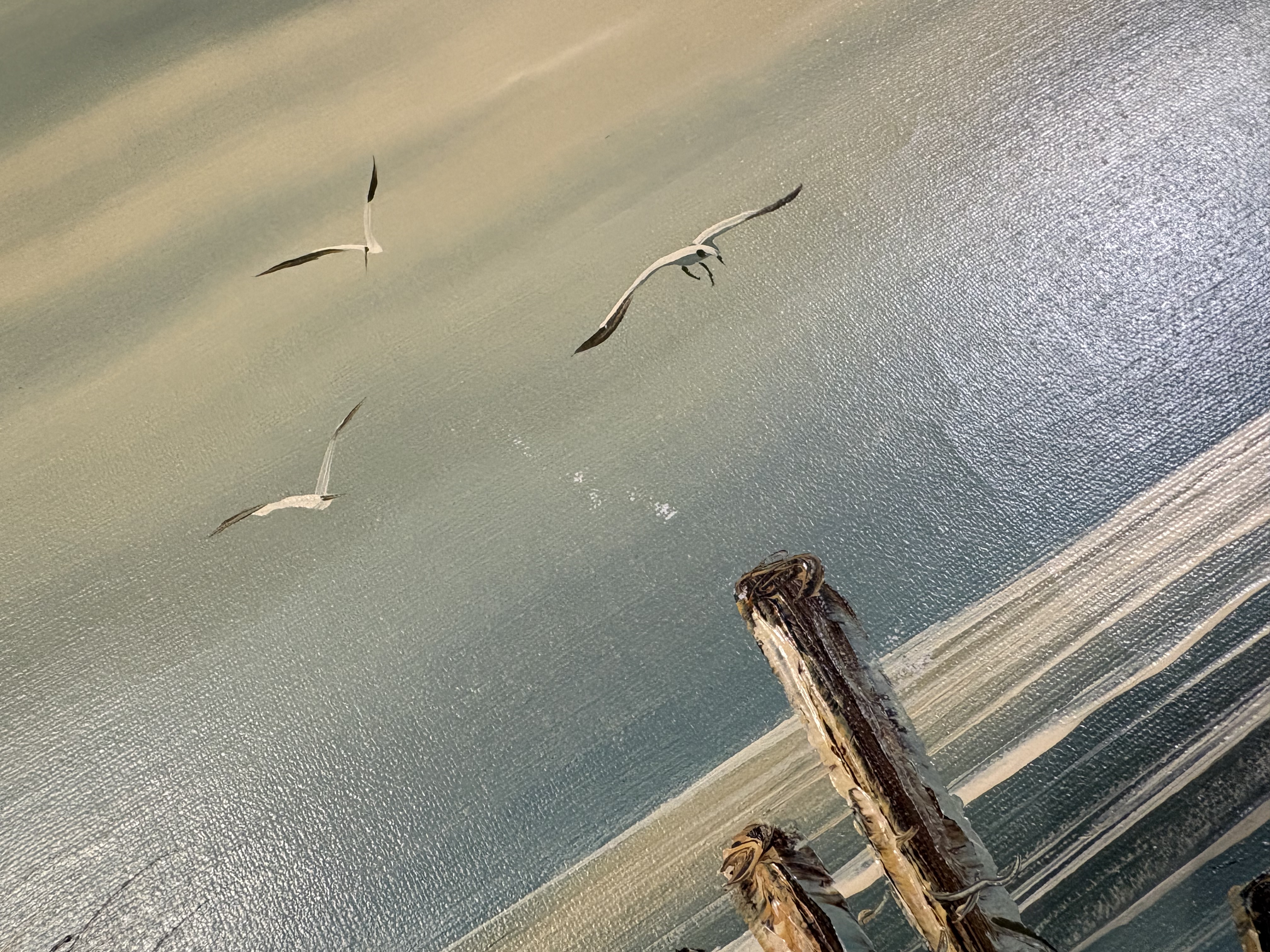 Olieverfschilderij Strand met Boot Haagse school Polo – foto 7 – kavel bij GSD Auctions, Zoeterwoude