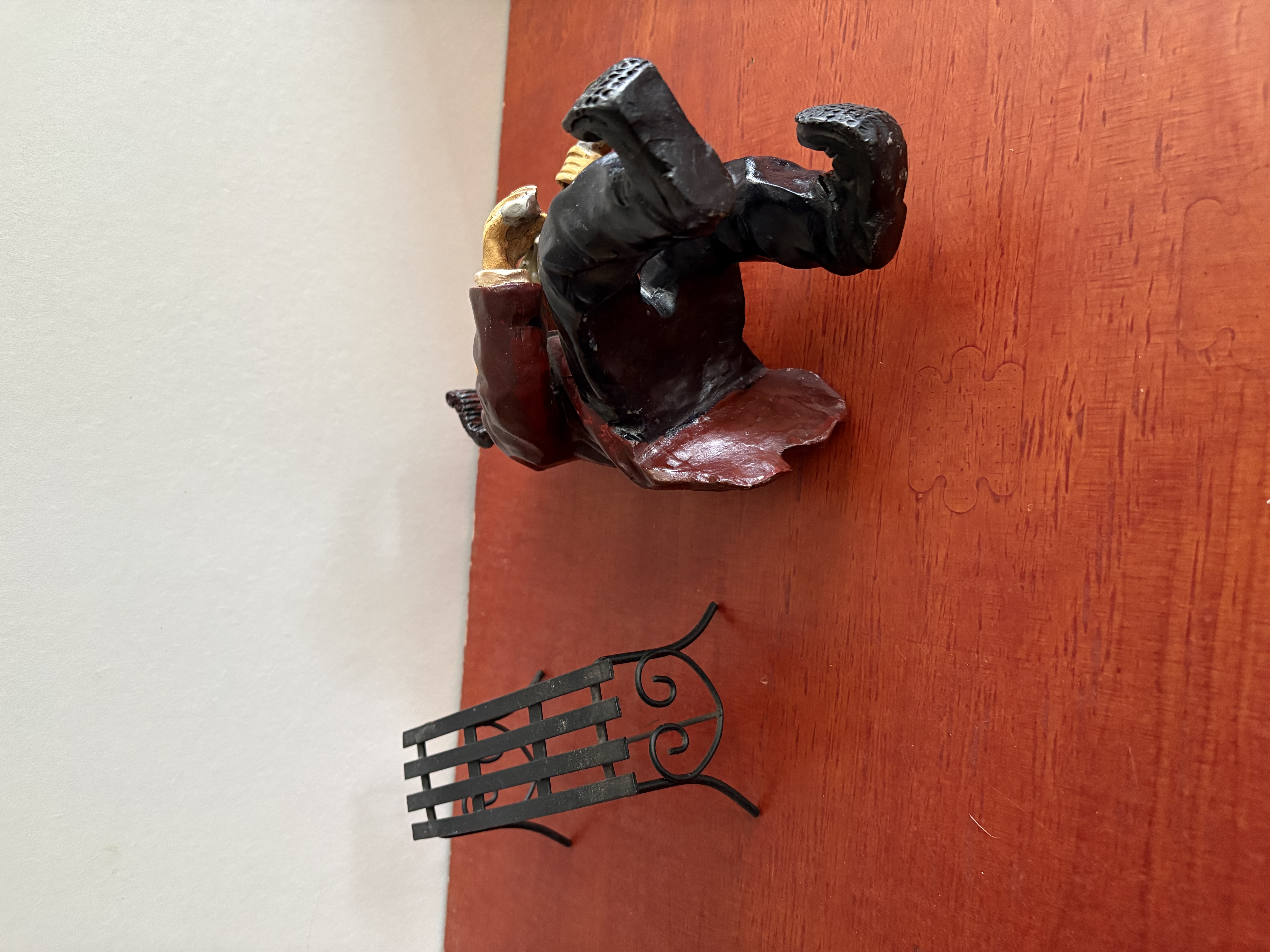 Clown met viool kunststof – foto 7 – kavel bij GSD Auctions, Zoeterwoude