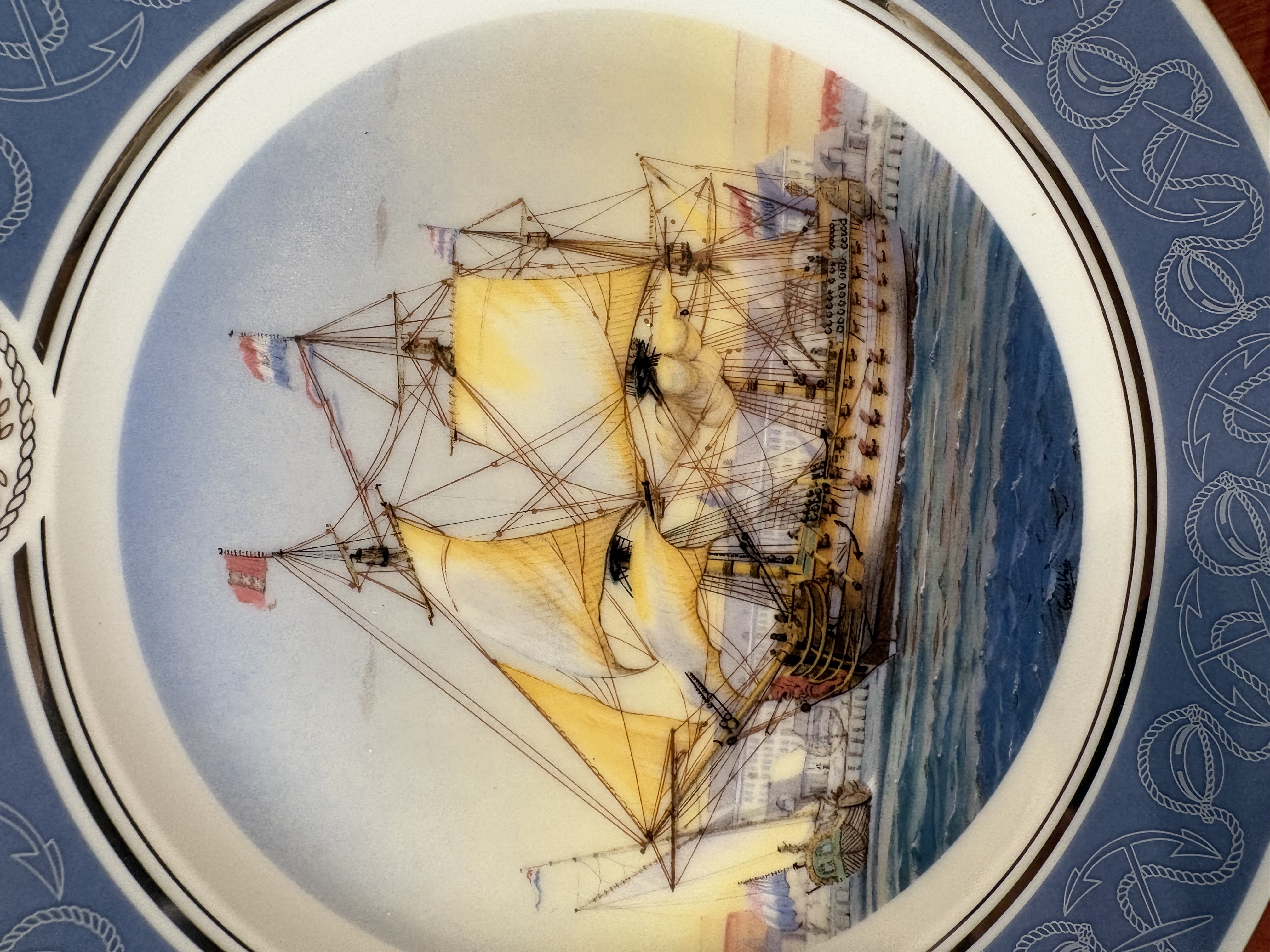 The Franklin Mint Schip wandbord "Amsterdam" – foto 7 – kavel bij GSD Auctions, Zoeterwoude