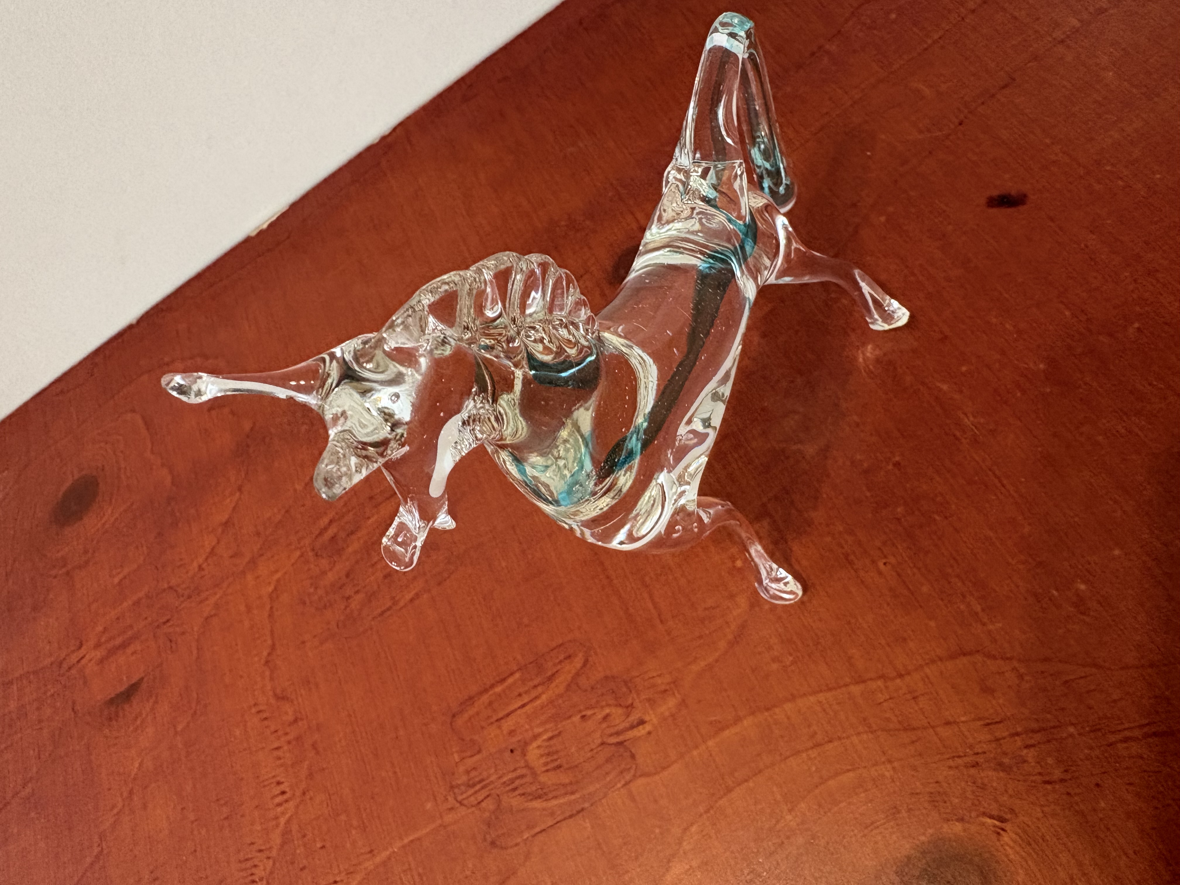 Decoratieve glazen sculptuur van een paard – foto 5 – kavel bij GSD Auctions, Zoeterwoude