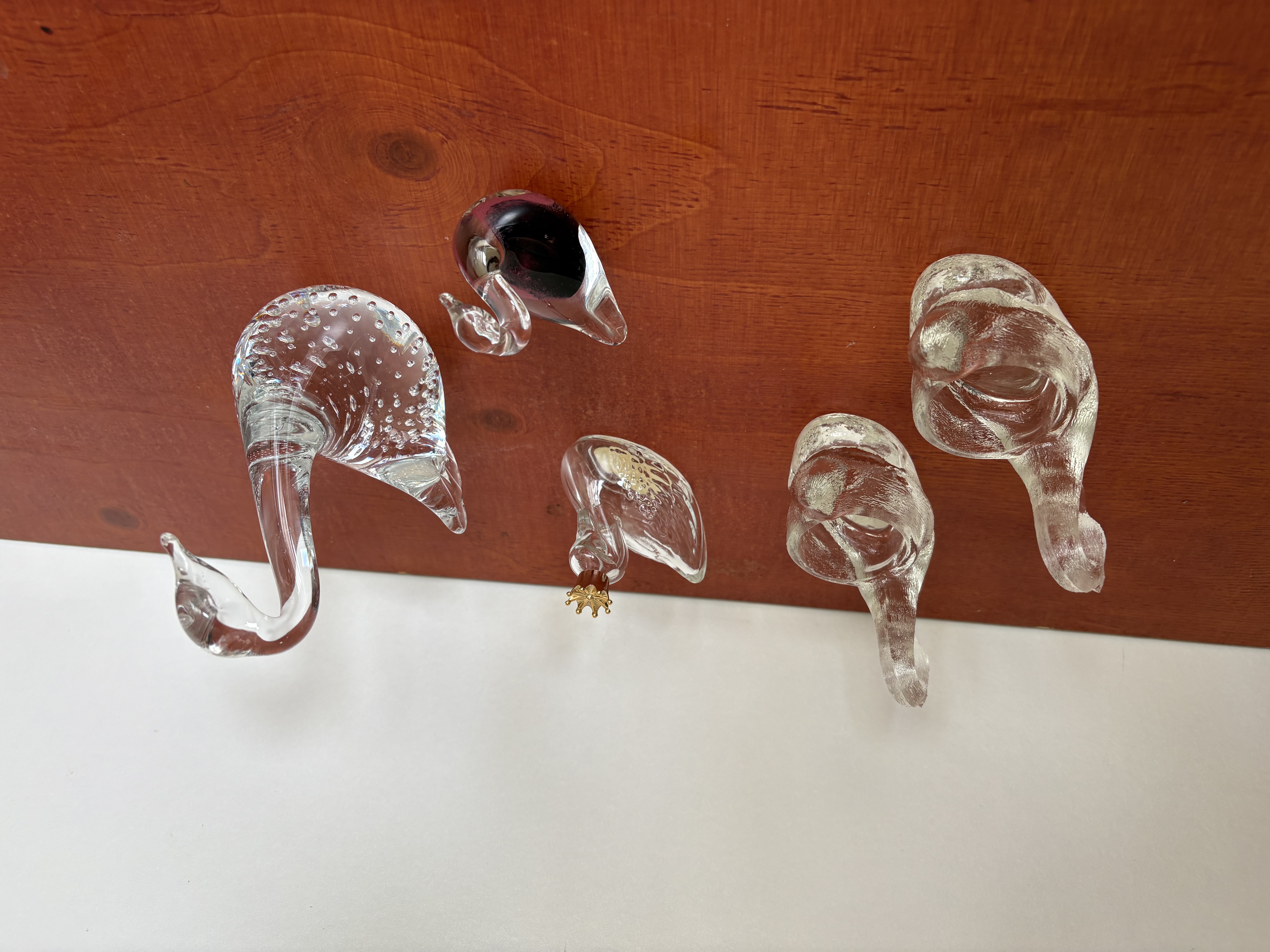 Decoratie glazen zwanen – foto 4 – kavel bij GSD Auctions, Zoeterwoude