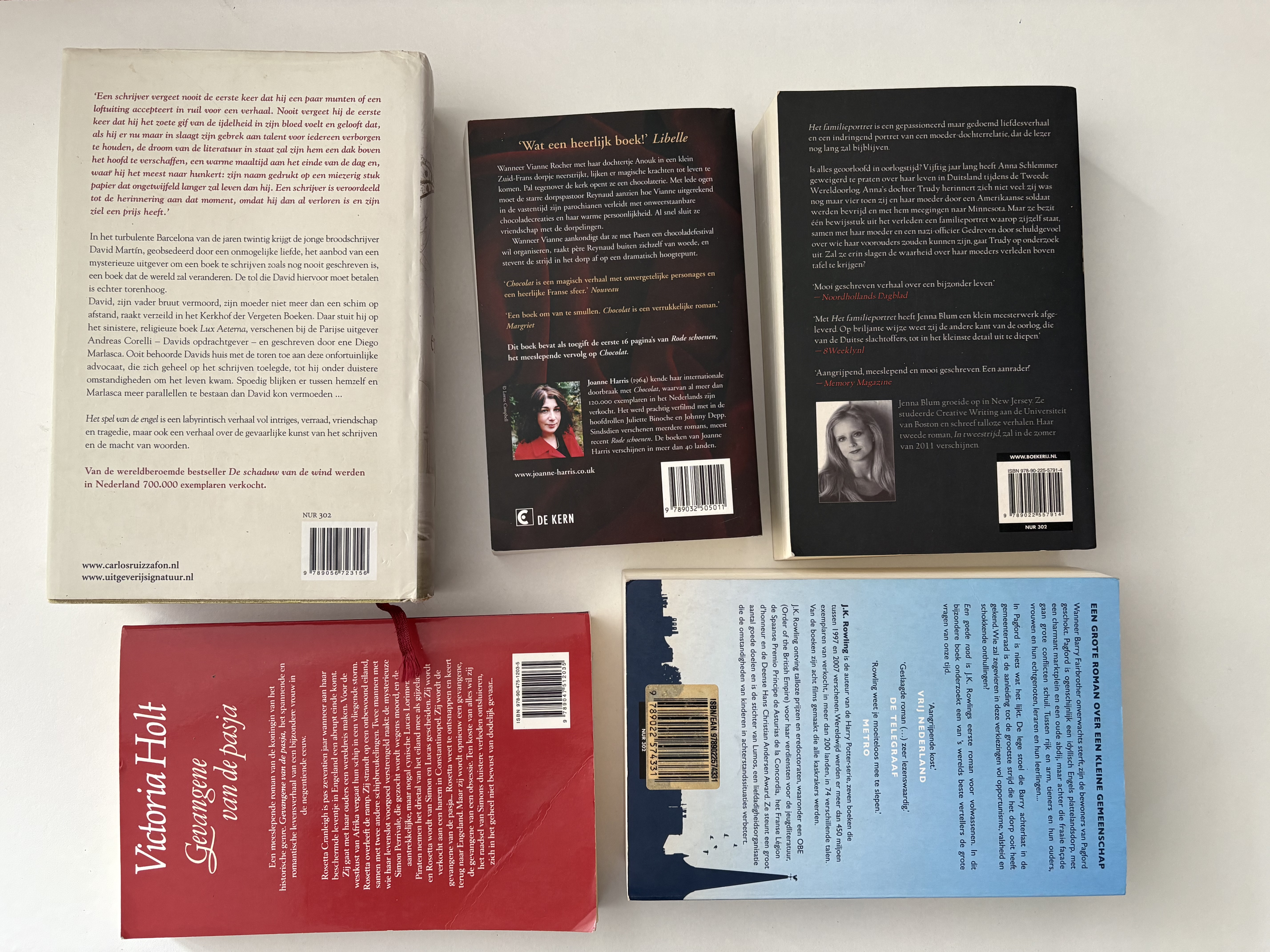 Boeken 5 stuks (verschillende romancen) – kavel bij GSD Auctions, Zoeterwoude