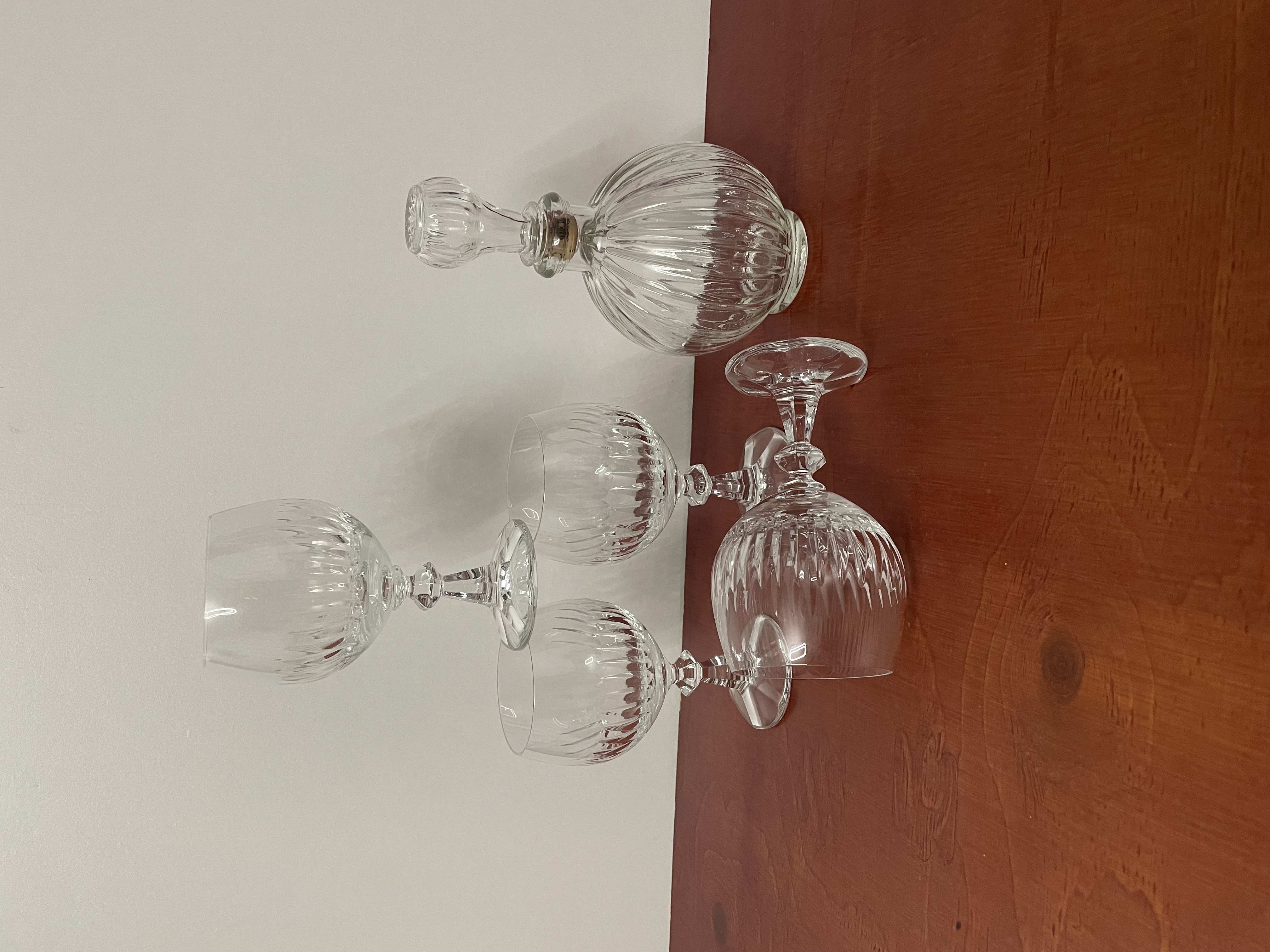 Kristallen bonbonnière en glazen met karaf – foto 11 – kavel bij GSD Auctions, Zoeterwoude