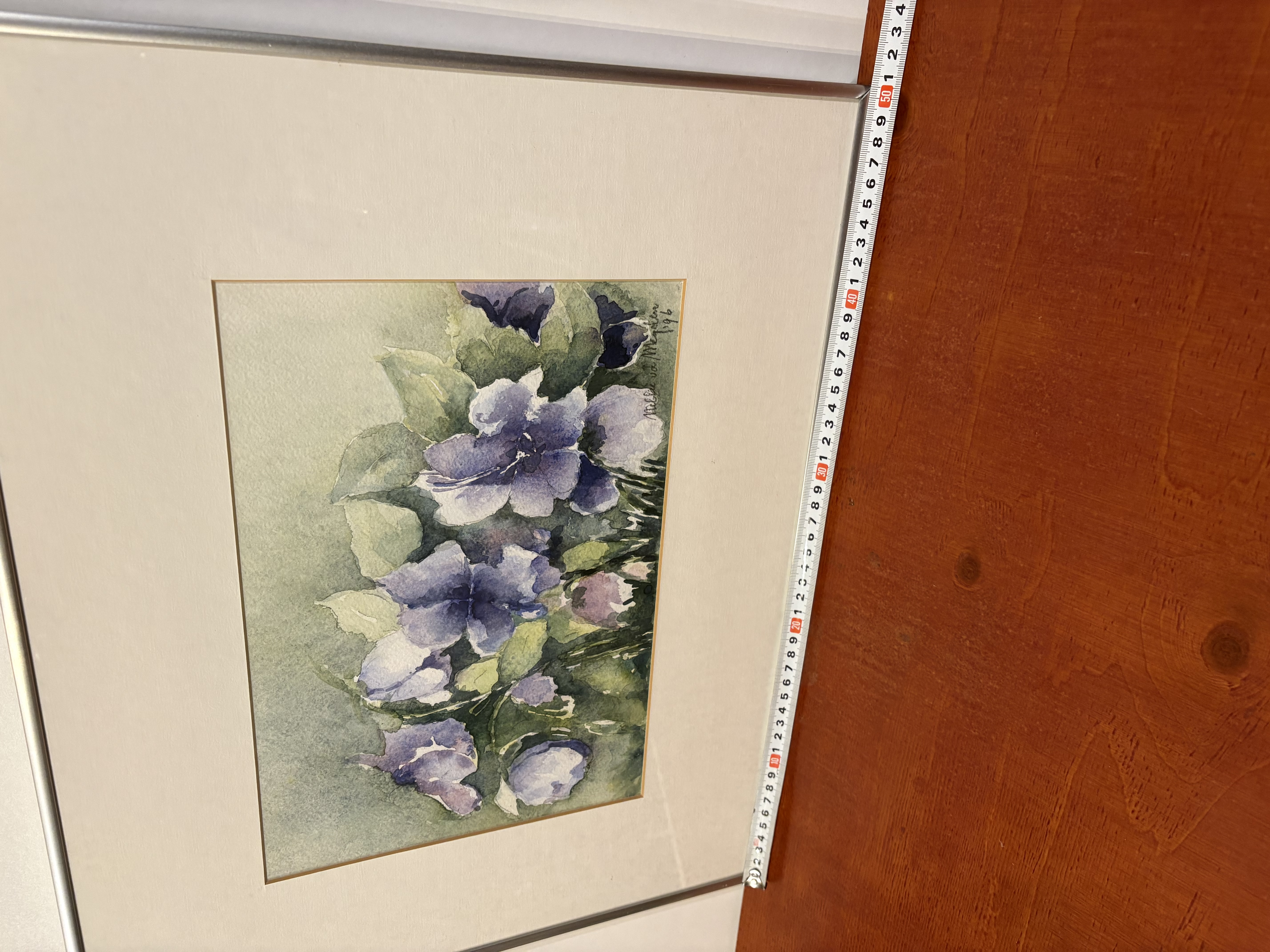 Aquarel Schilderij van Bloemen van 2 kunstenaar – foto 13 – kavel bij GSD Auctions, Zoeterwoude