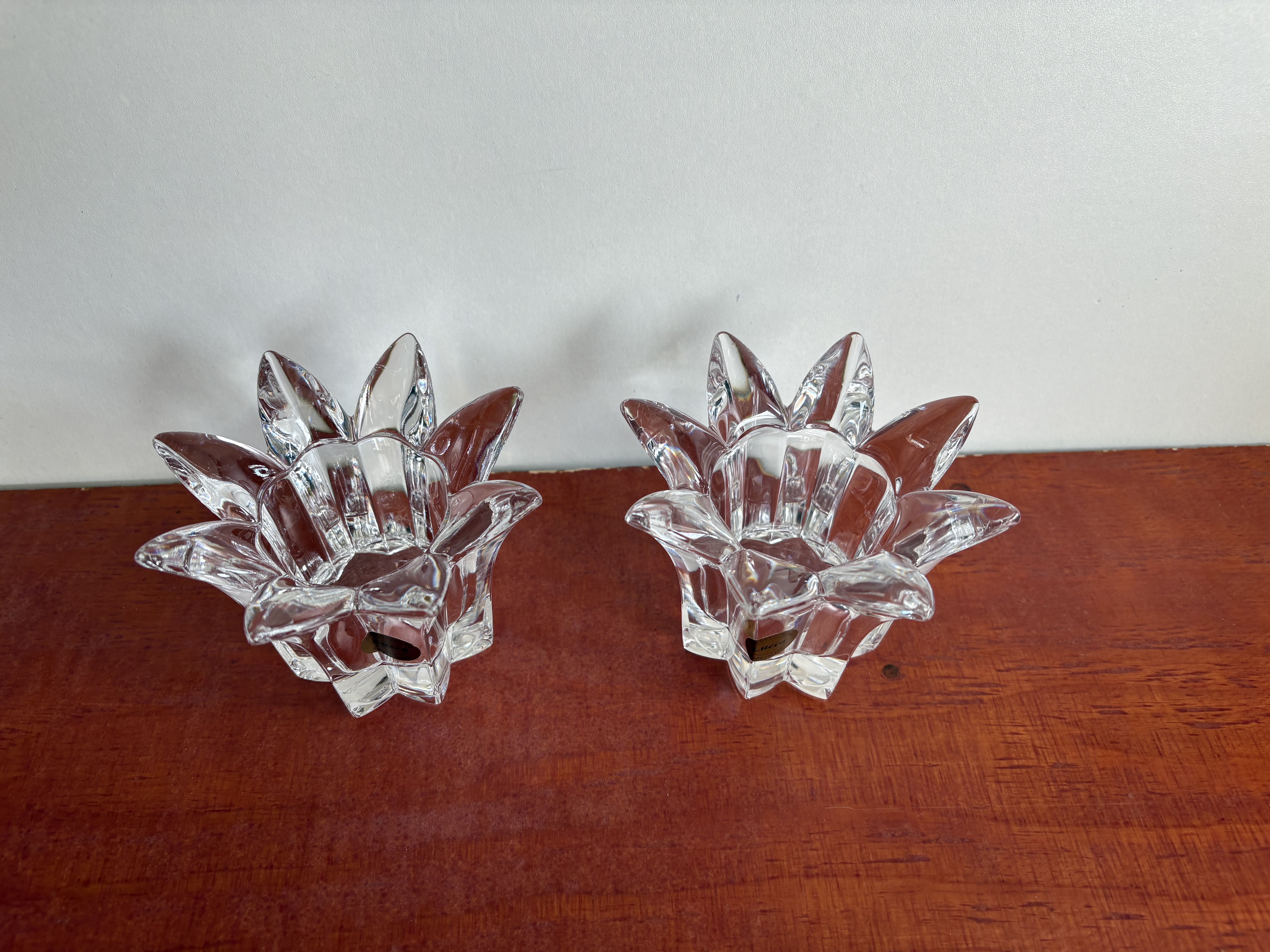 Kristallen sfeerlicht/waxinelichthouder "Lucca" – foto 2 – kavel bij GSD Auctions, Zoeterwoude
