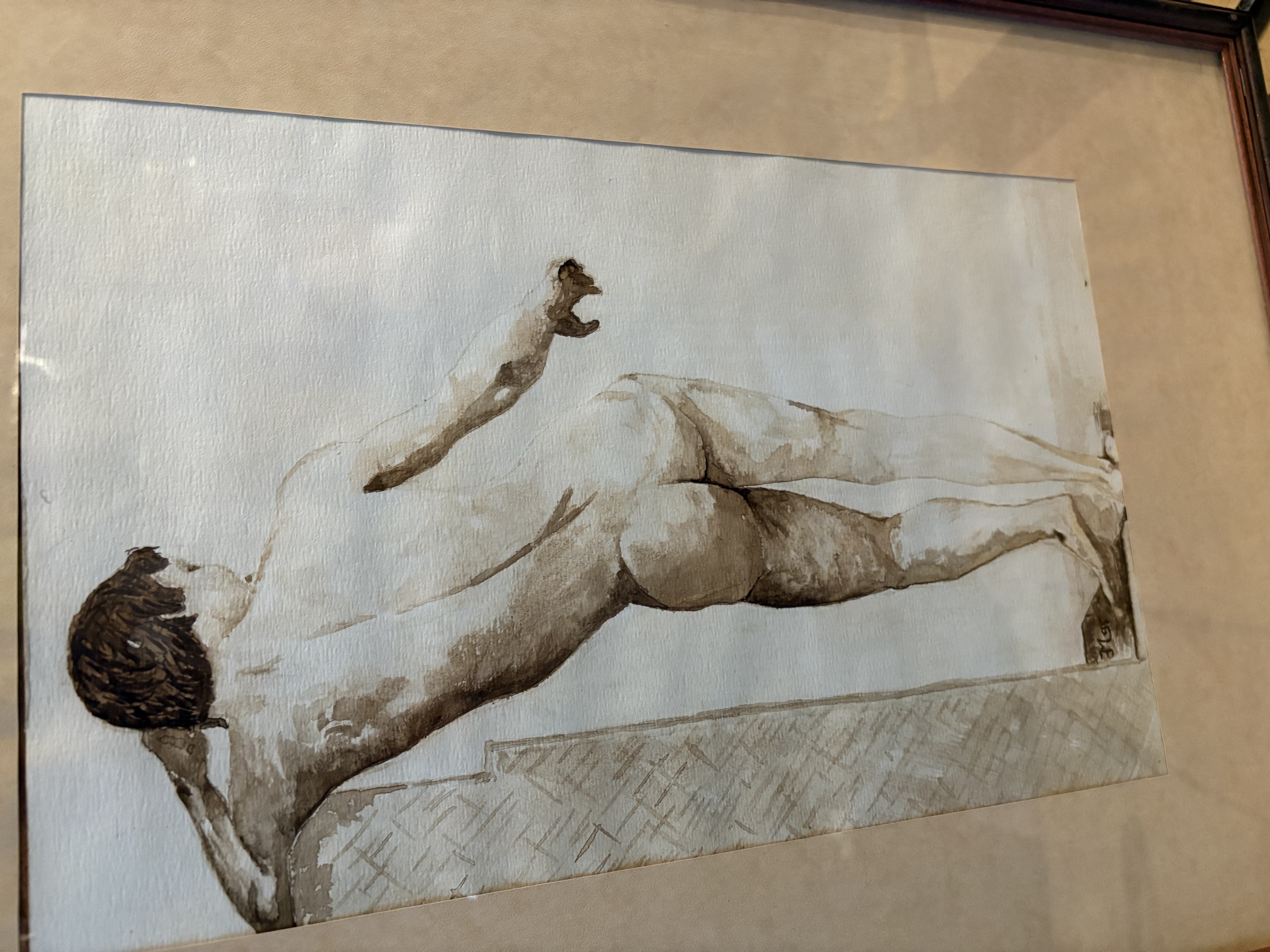2 naakte figuren gesignaleerd Niet goed leesbaar – foto 10 – kavel bij GSD Auctions, Zoeterwoude