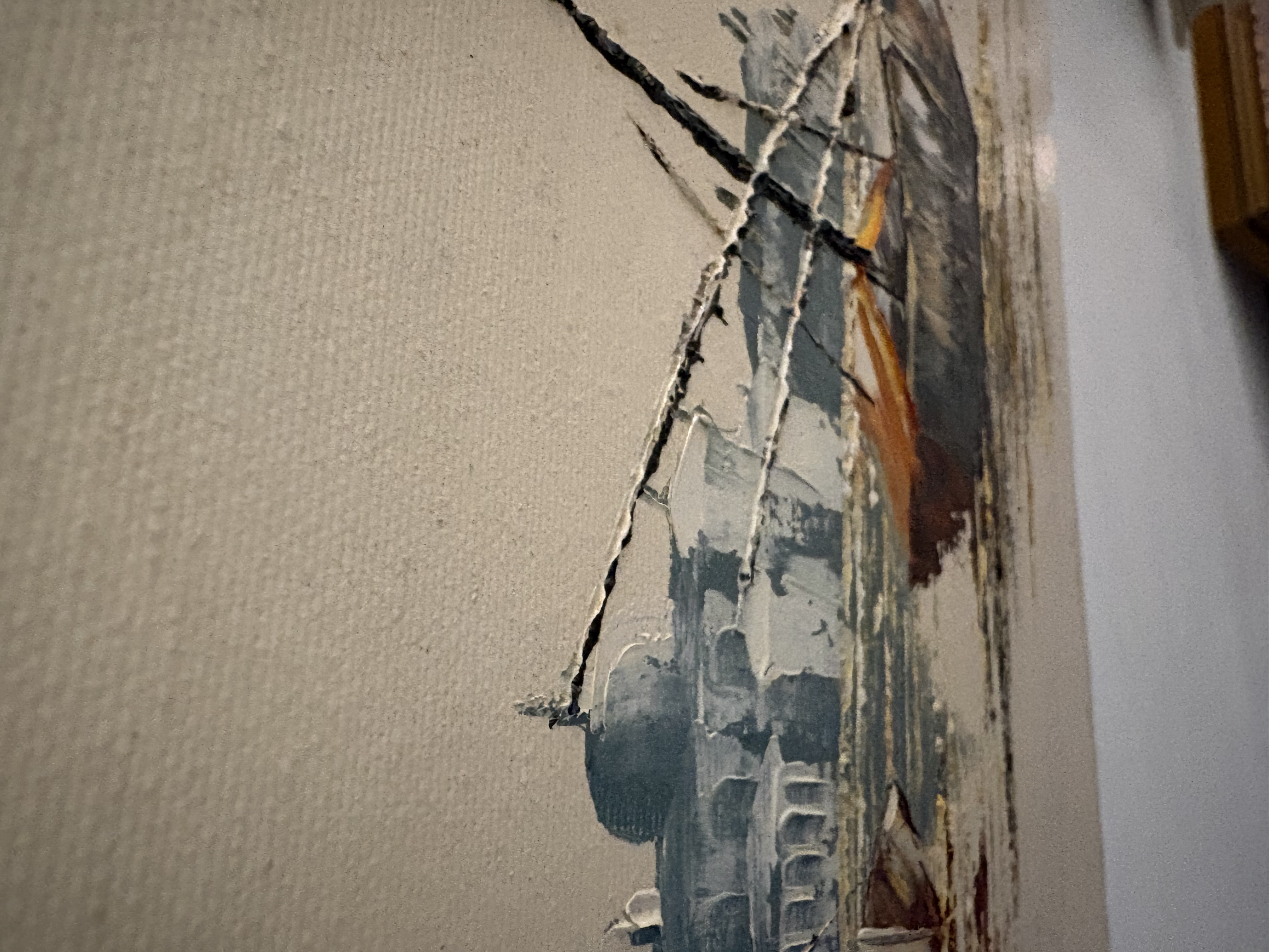 Olieverf schilderij “uitzicht Venetia” – foto 6 – kavel bij GSD Auctions, Zoeterwoude