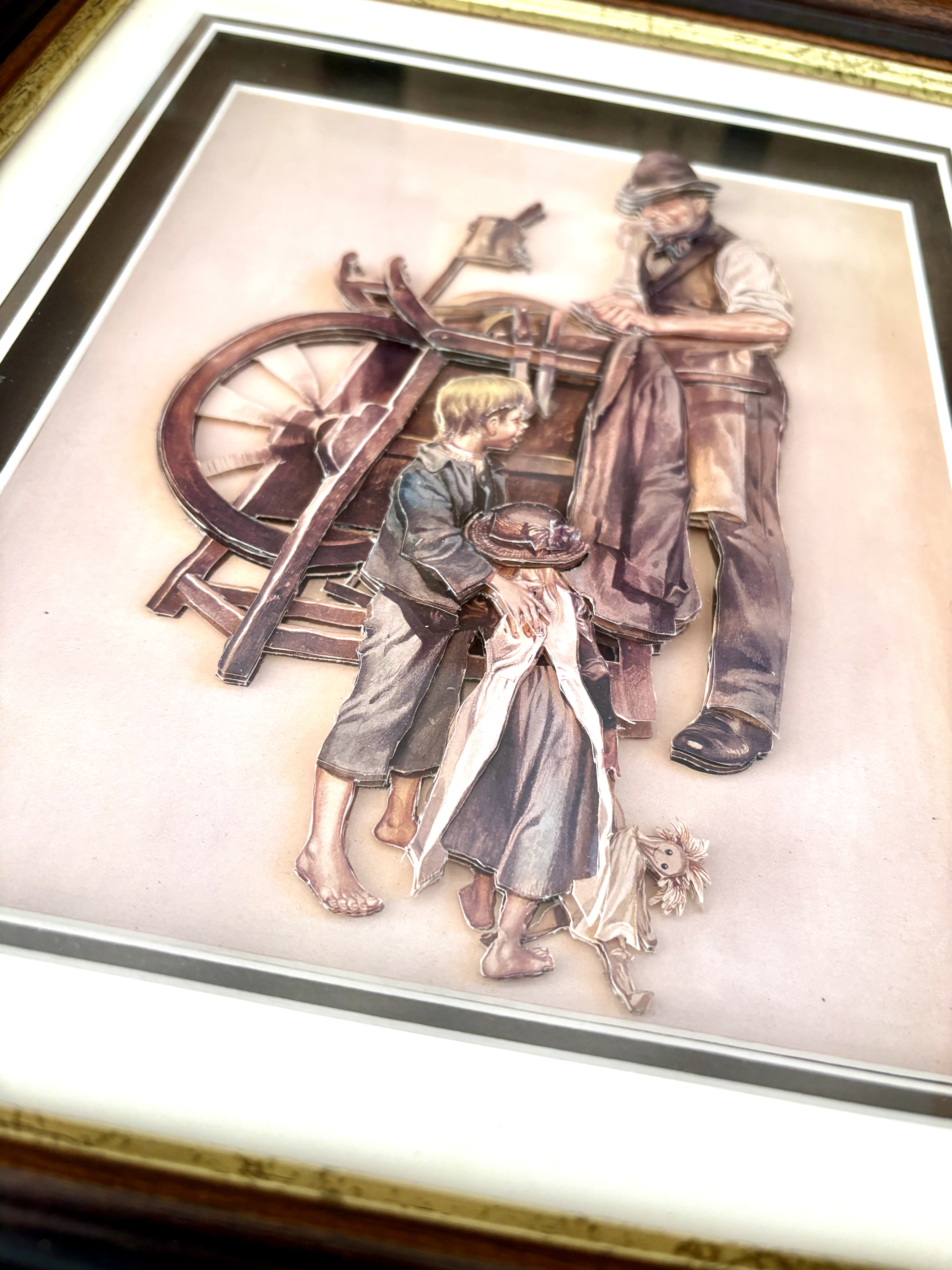 3d schilderij waarschijnlijk idee van Anton Pieck (N4) – foto 3 – kavel bij GSD Auctions, Zoeterwoude