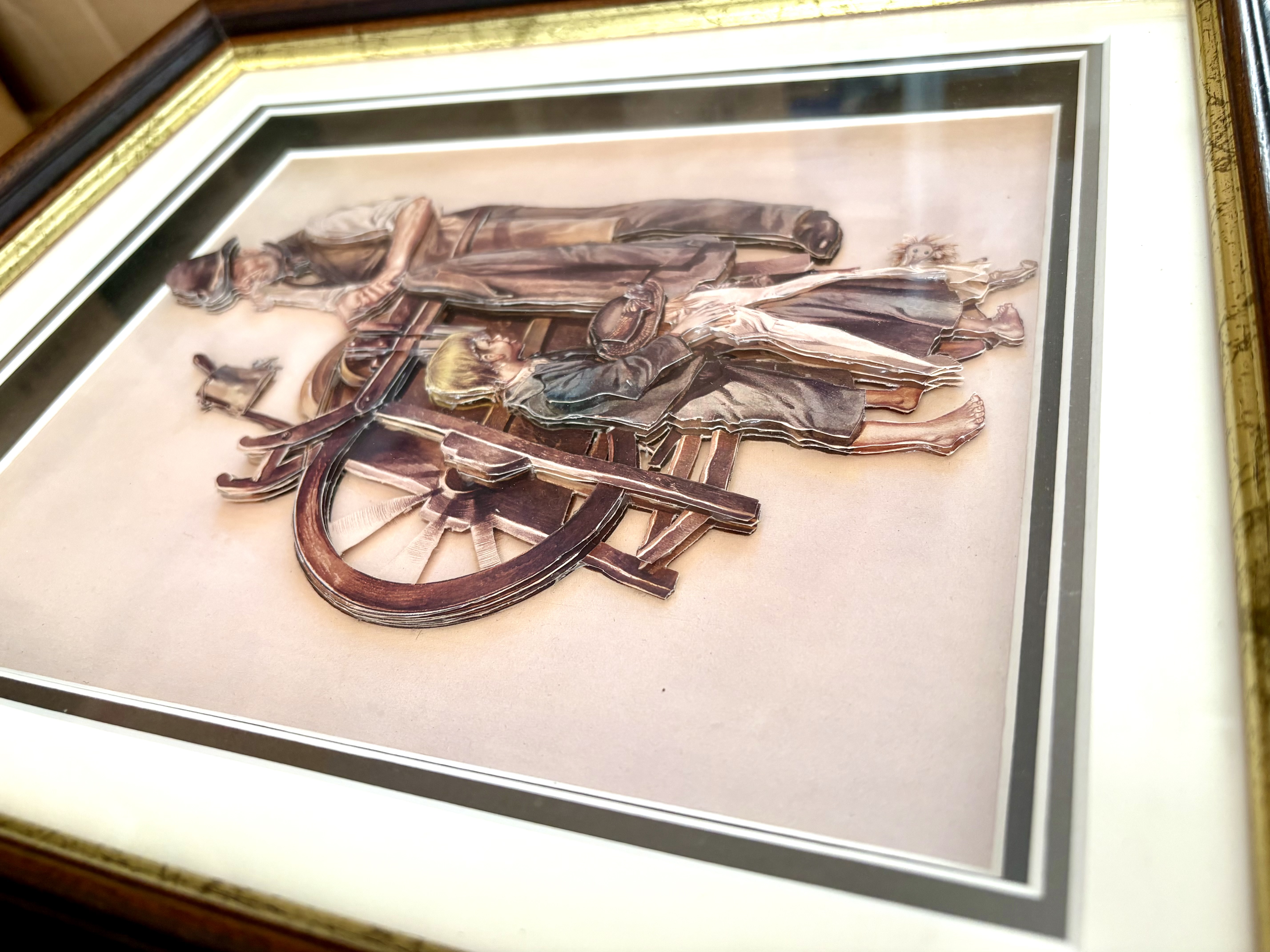 3d schilderij waarschijnlijk idee van Anton Pieck (N4) – foto 4 – kavel bij GSD Auctions, Zoeterwoude