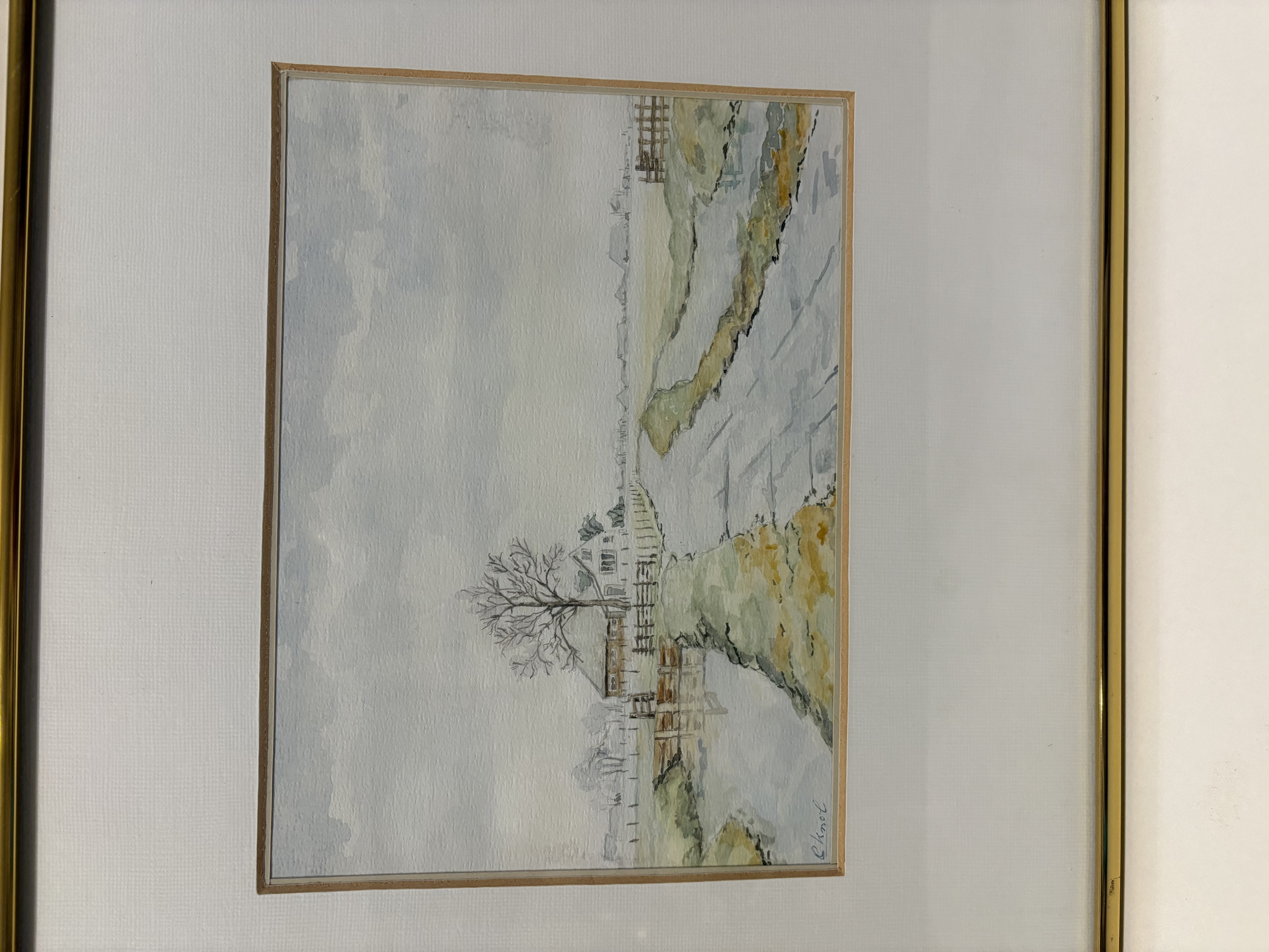 Aquarel schildrijen van C.Knol – foto 2 – kavel bij GSD Auctions, Zoeterwoude