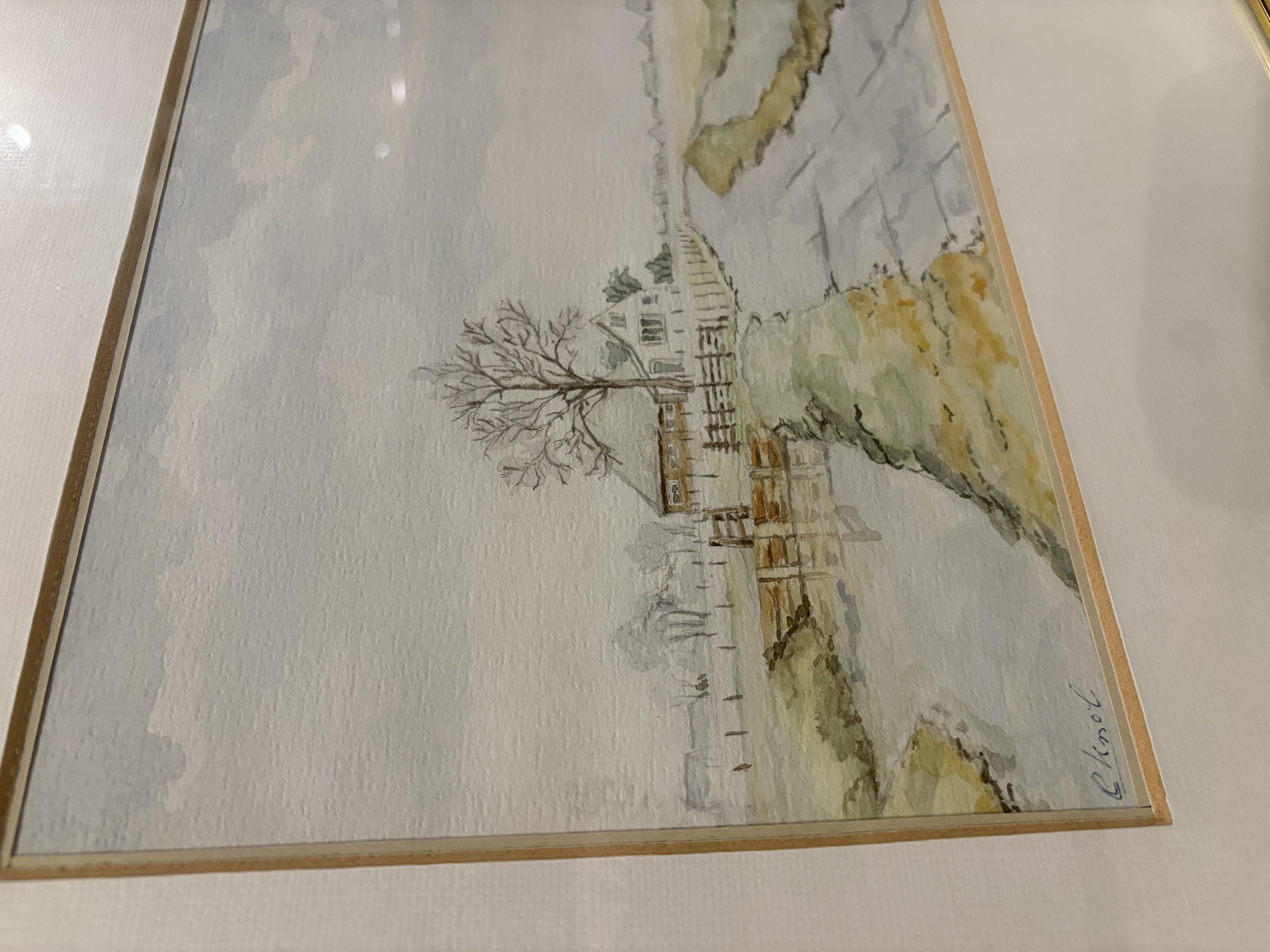 Aquarel schildrijen van C.Knol – foto 3 – kavel bij GSD Auctions, Zoeterwoude