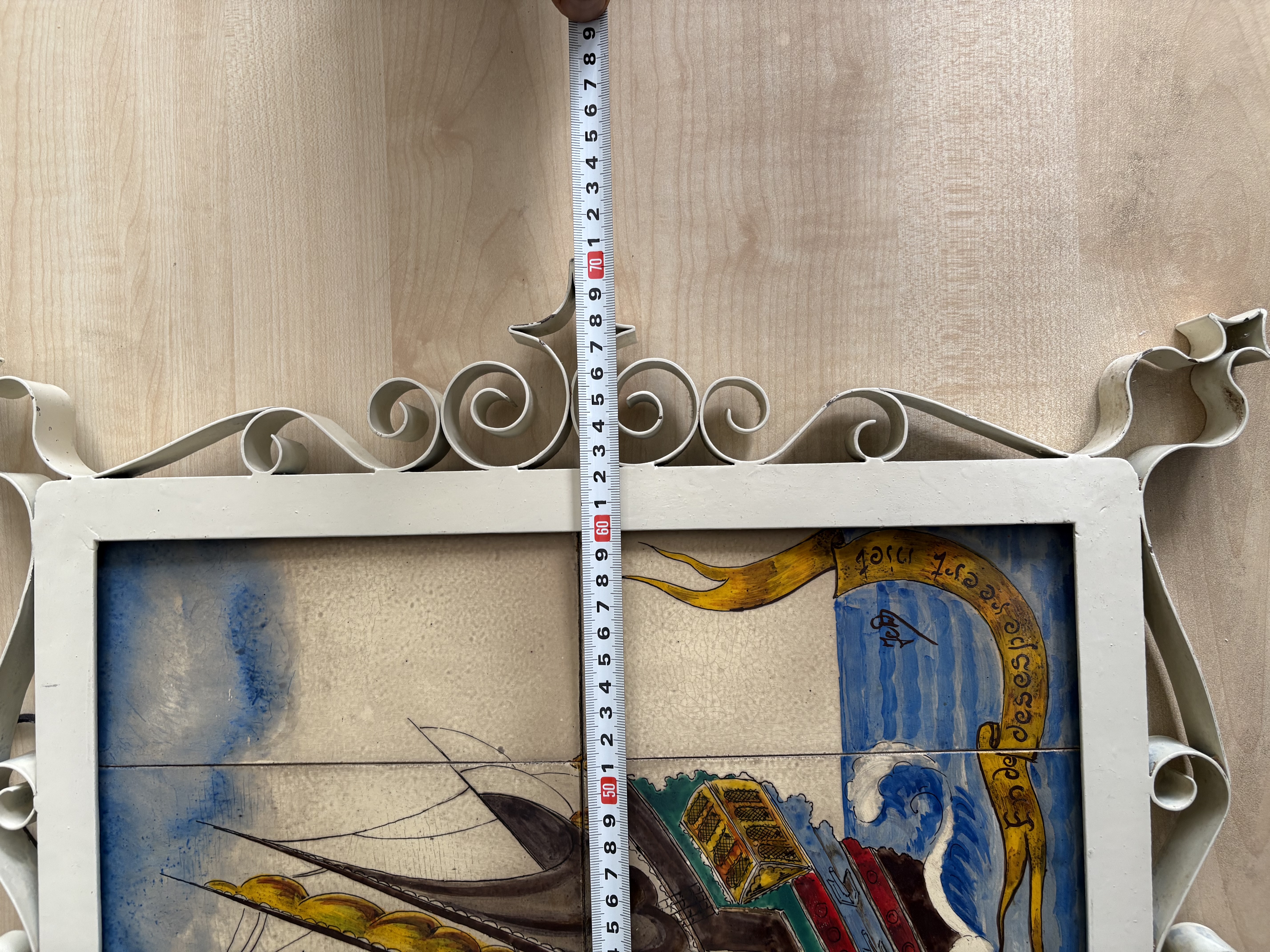 Antieke tegelpaneel van 10 tegels – foto 14 – kavel bij GSD Auctions, Zoeterwoude