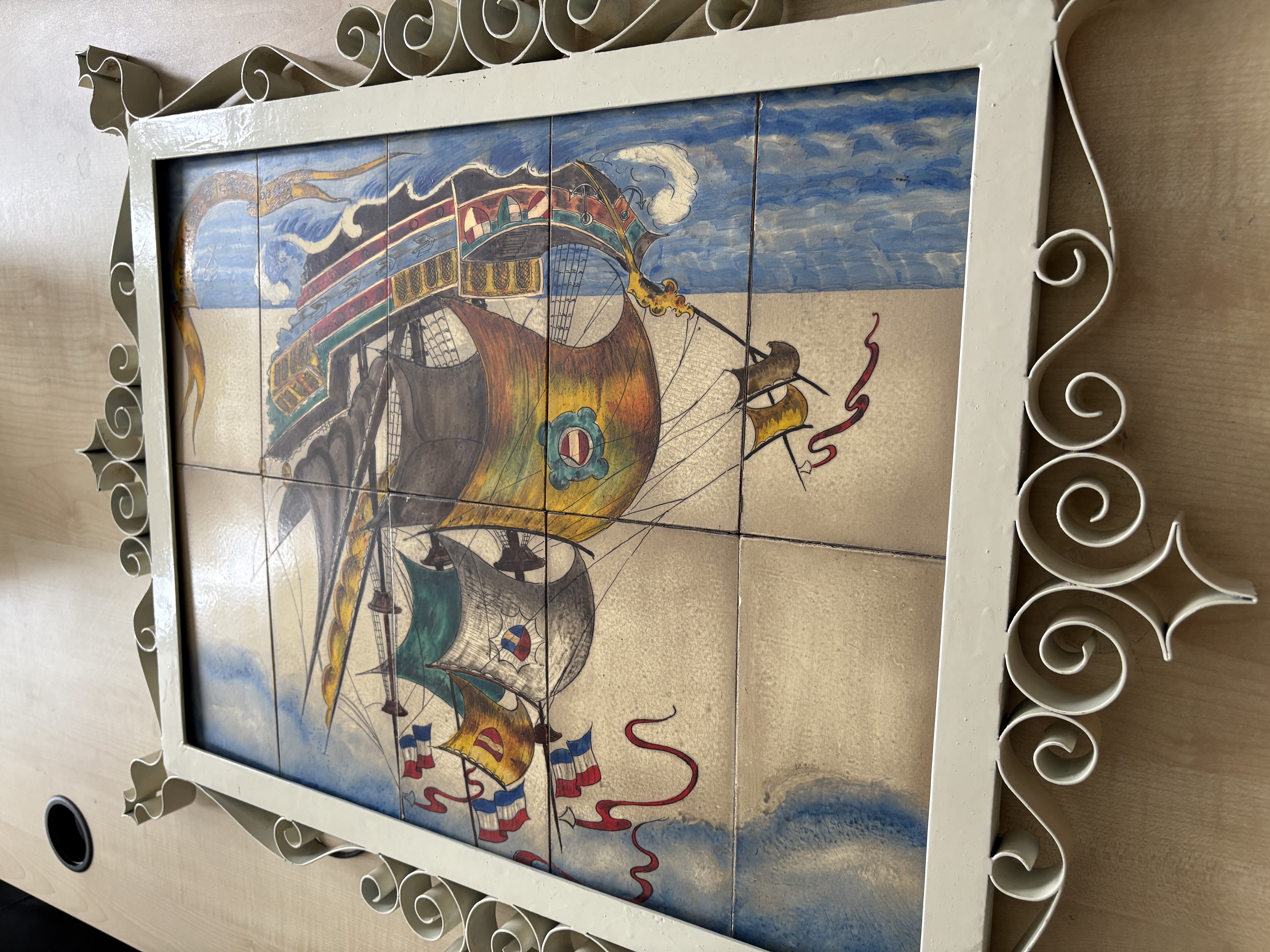 Antieke tegelpaneel van 10 tegels – foto 16 – kavel bij GSD Auctions, Zoeterwoude