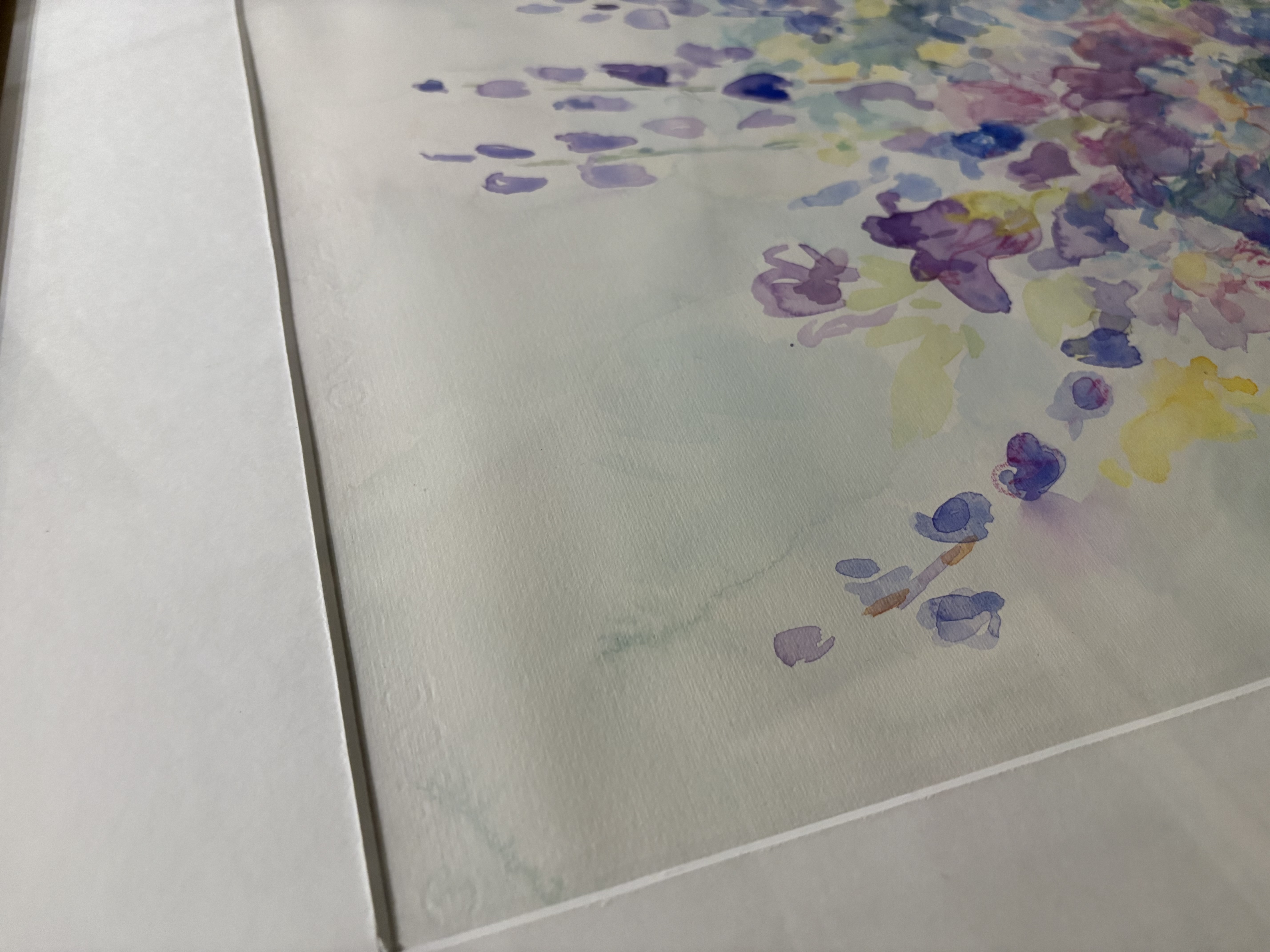 Aquarel schilderij "Een boeket wilde bloemen" gesignaleerd – foto 12 – kavel bij GSD Auctions, Zoeterwoude