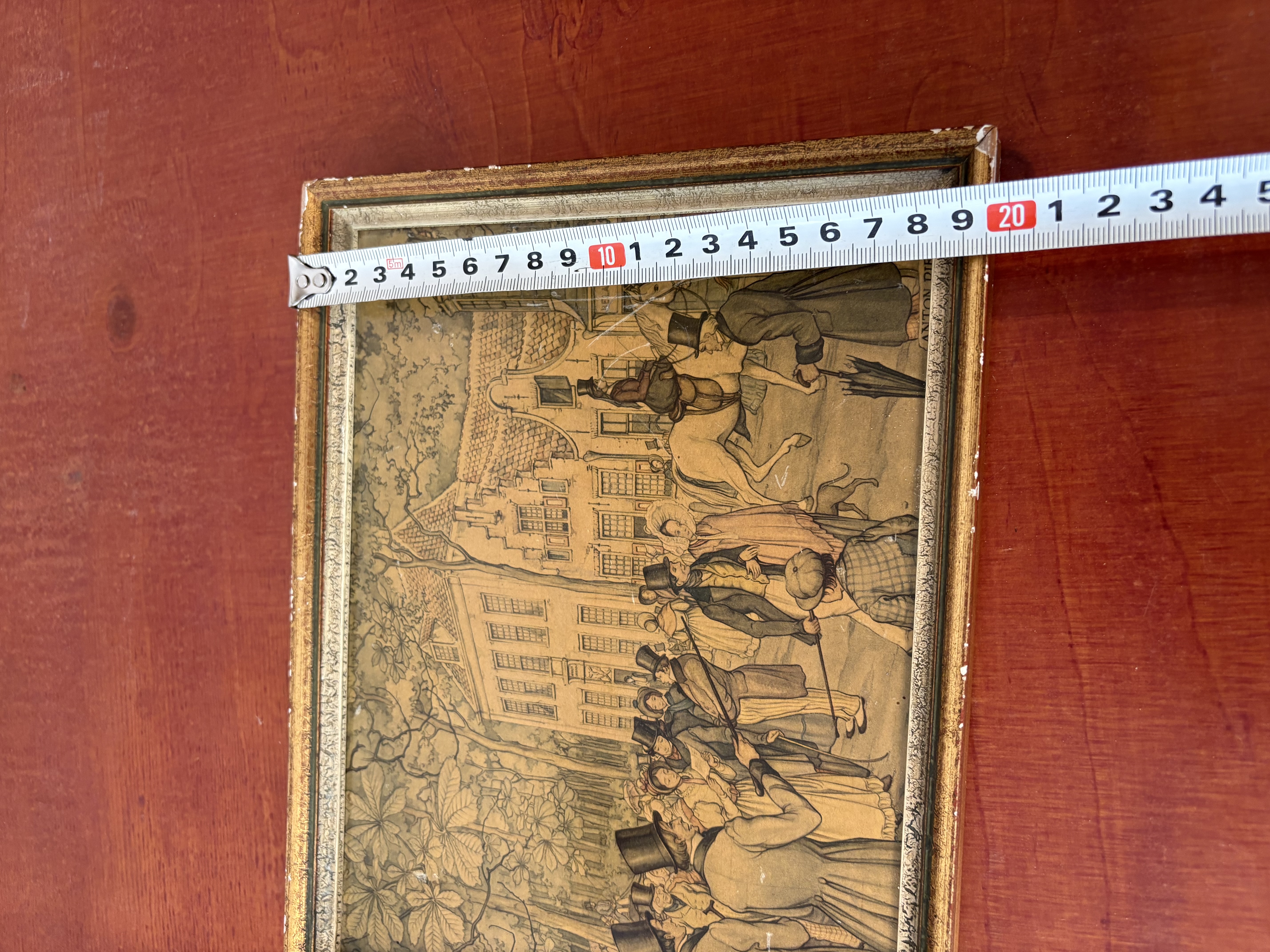 Oude ets Schilderij Anton Pieck – foto 2 – kavel bij GSD Auctions, Zoeterwoude