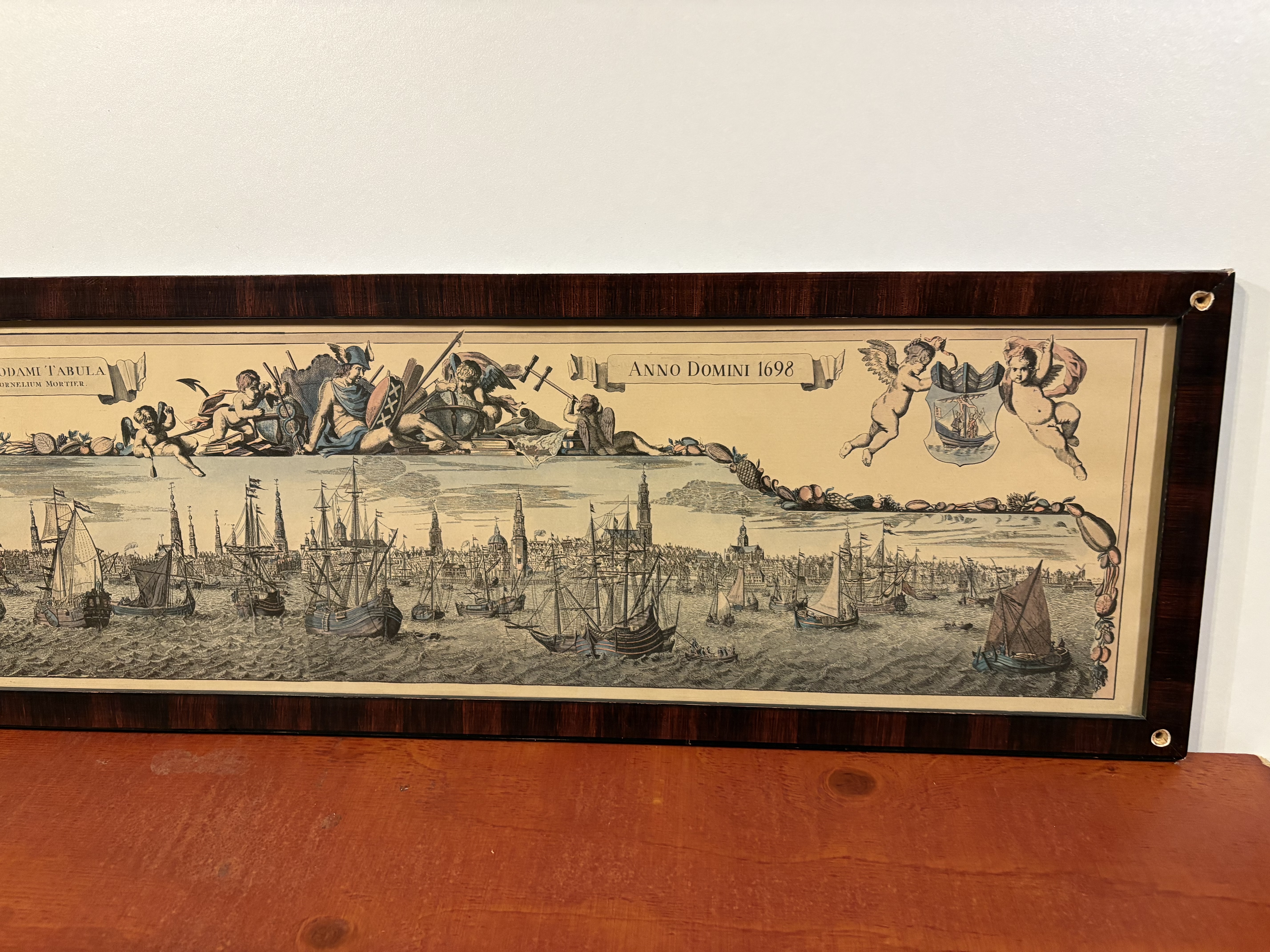 Oude kaart van Amsterdam, 1698 – foto 5 – kavel bij GSD Auctions, Zoeterwoude