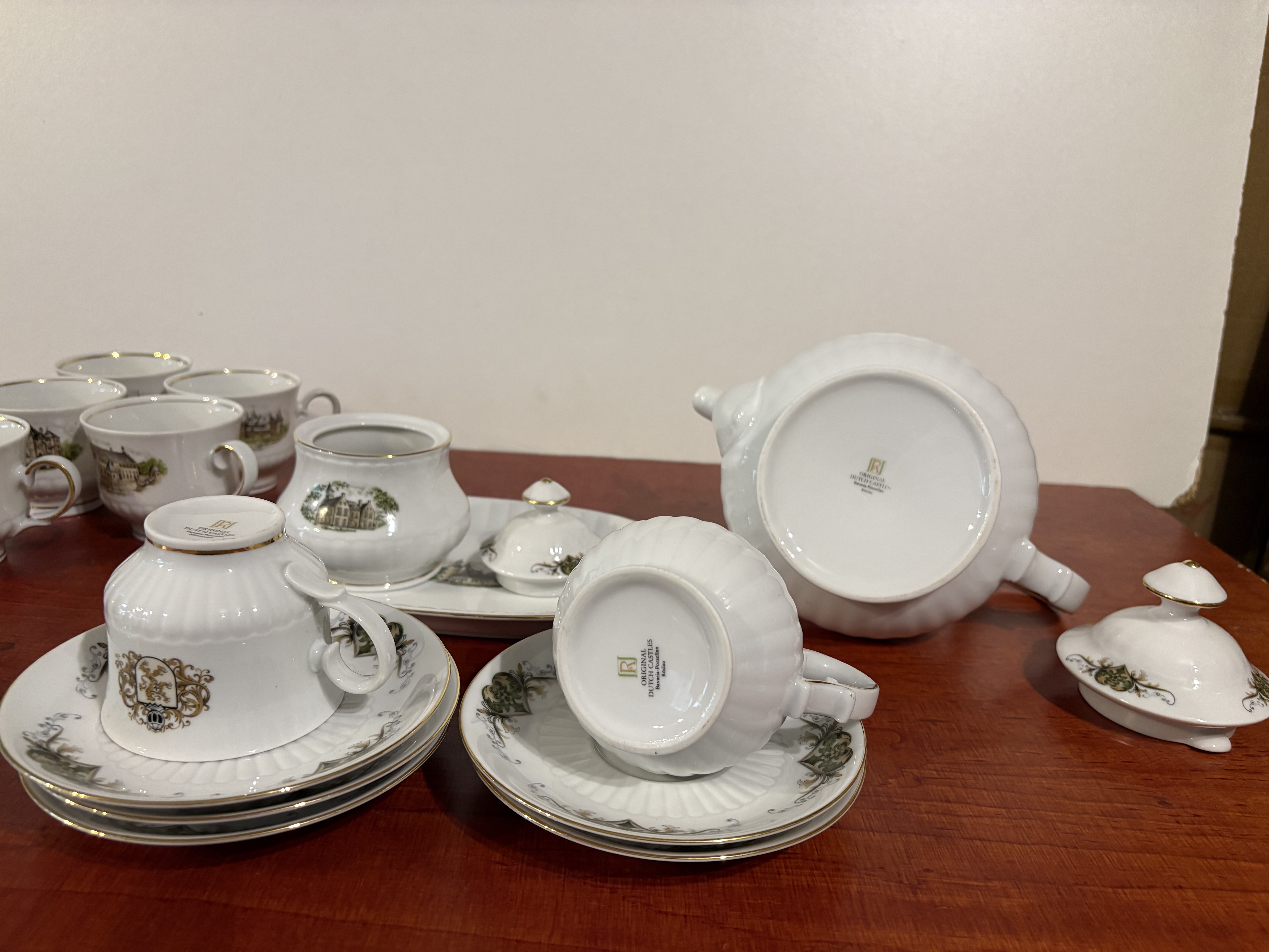 Porseleinen 6 persoons thee set Bavaria – foto 9 – kavel bij GSD Auctions, Zoeterwoude