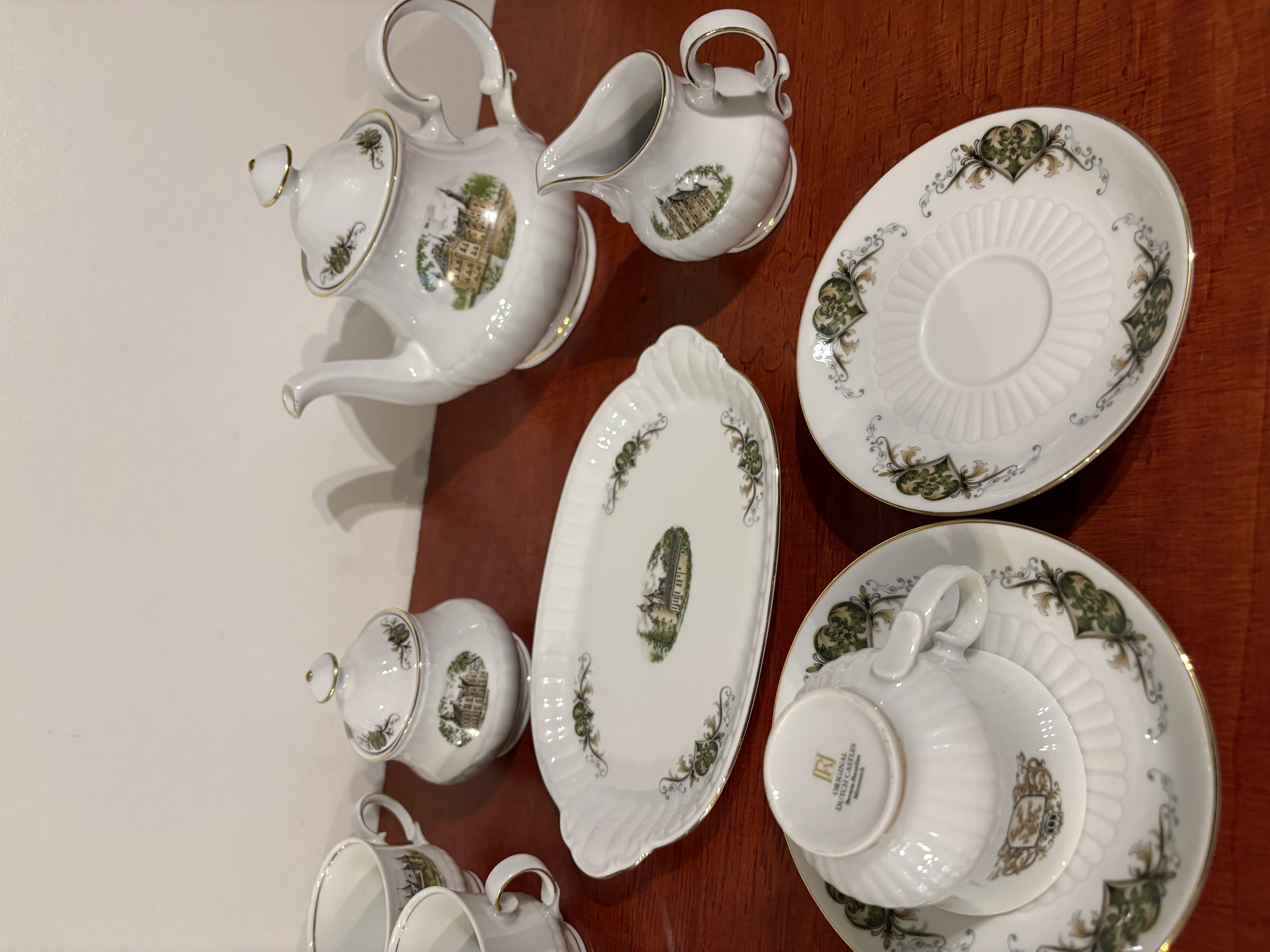 Porseleinen 6 persoons thee set Bavaria – foto 11 – kavel bij GSD Auctions, Zoeterwoude