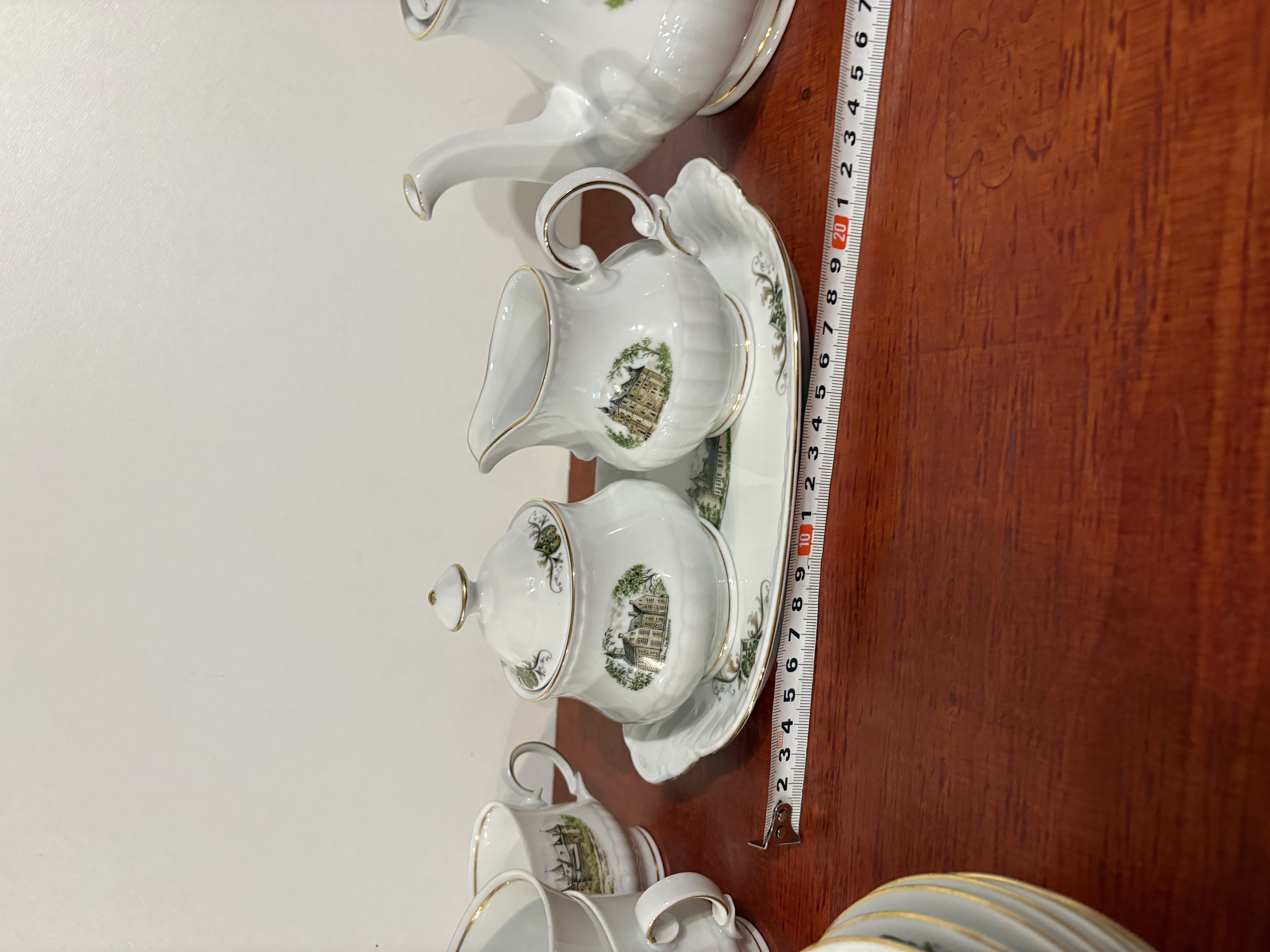 Porseleinen 6 persoons thee set Bavaria – foto 12 – kavel bij GSD Auctions, Zoeterwoude