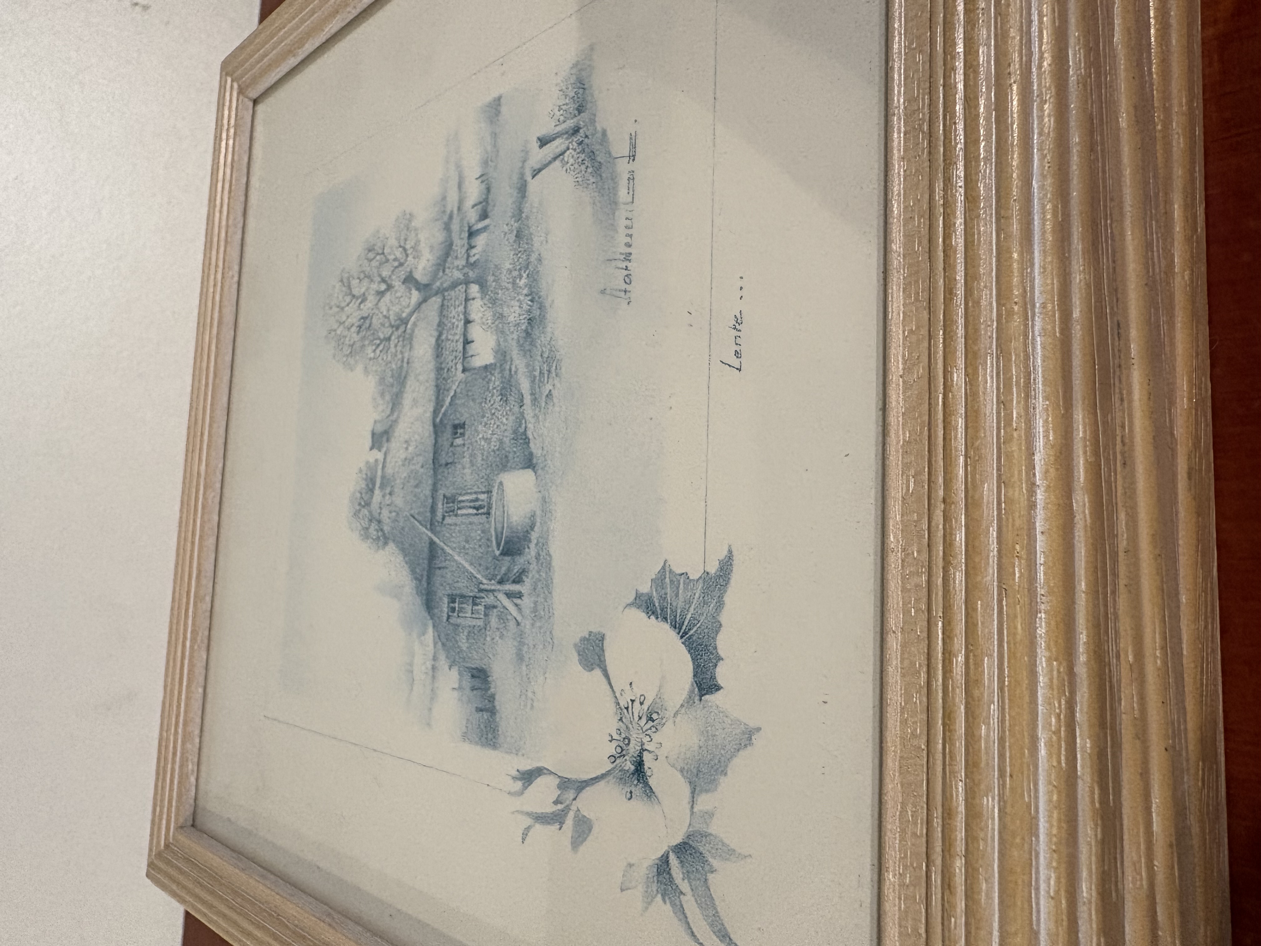 Set van 4 ingelijste ets van 4 seizoenen – foto 10 – kavel bij GSD Auctions, Zoeterwoude