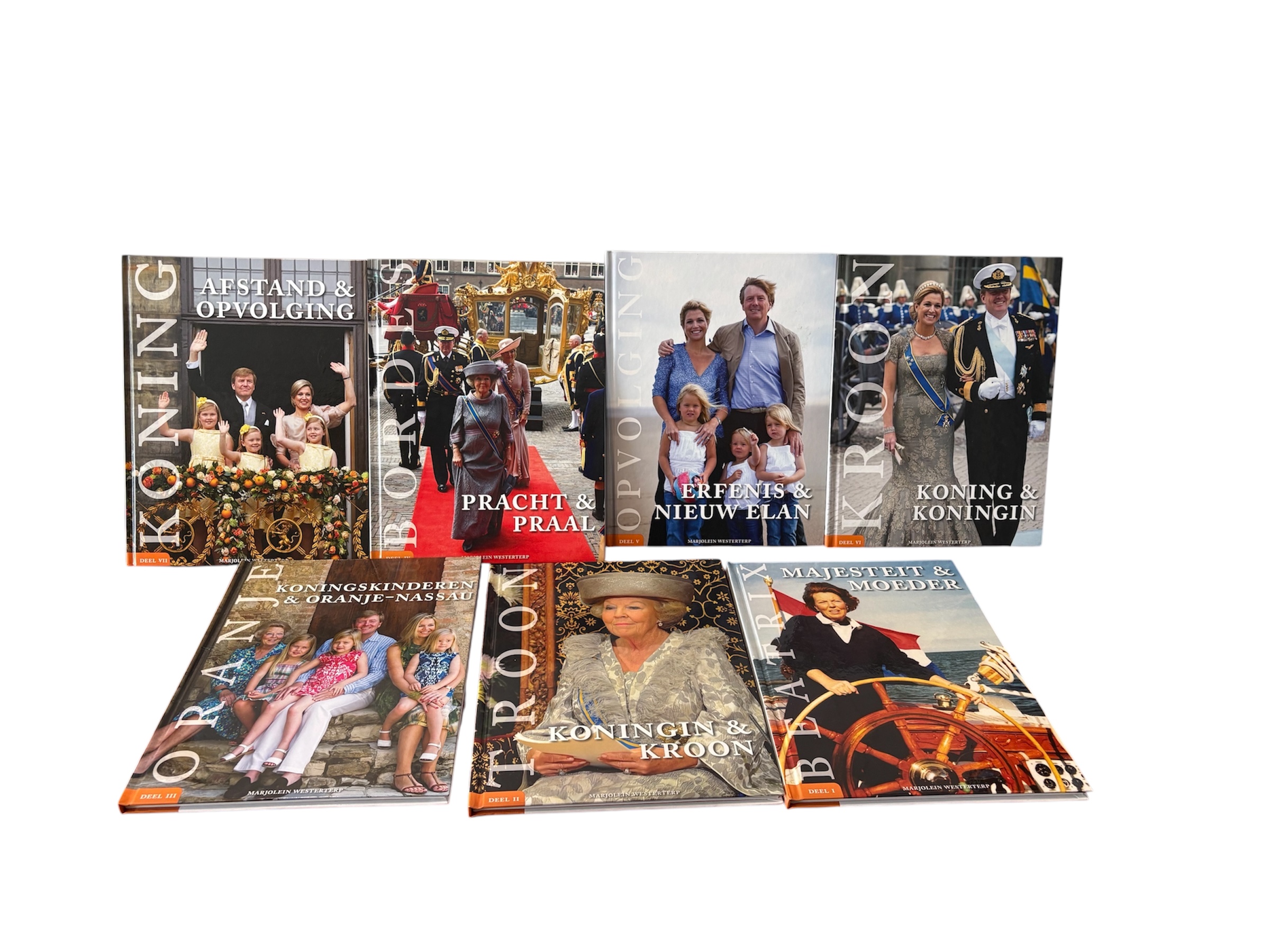 Verzameling 1 t/m 7 "Ons Koningshuis" jubileum envelop – kavel bij GSD Auctions, Zoeterwoude