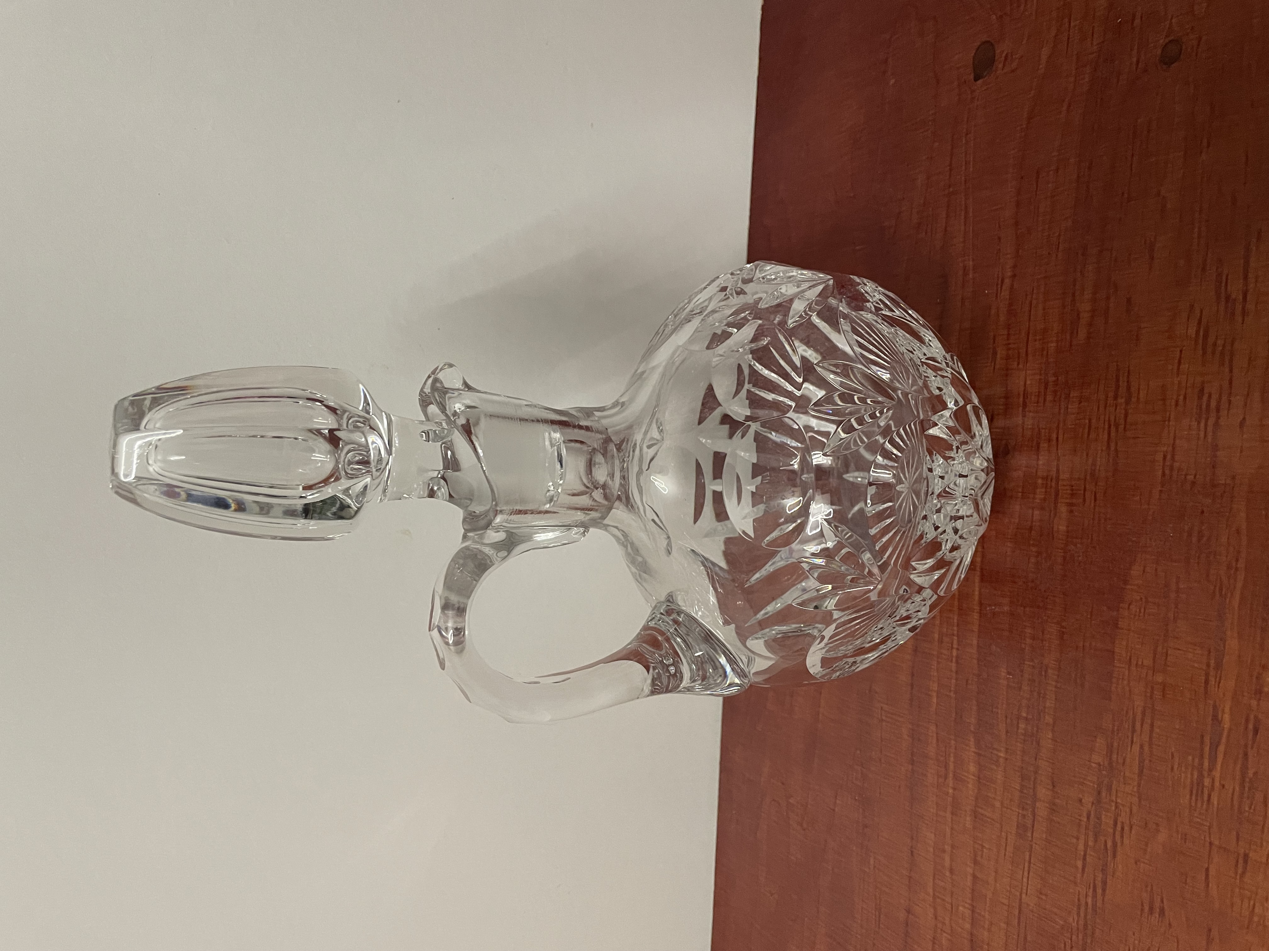 Kristallen zware karaf (***4) – foto 3 – kavel bij GSD Auctions, Zoeterwoude