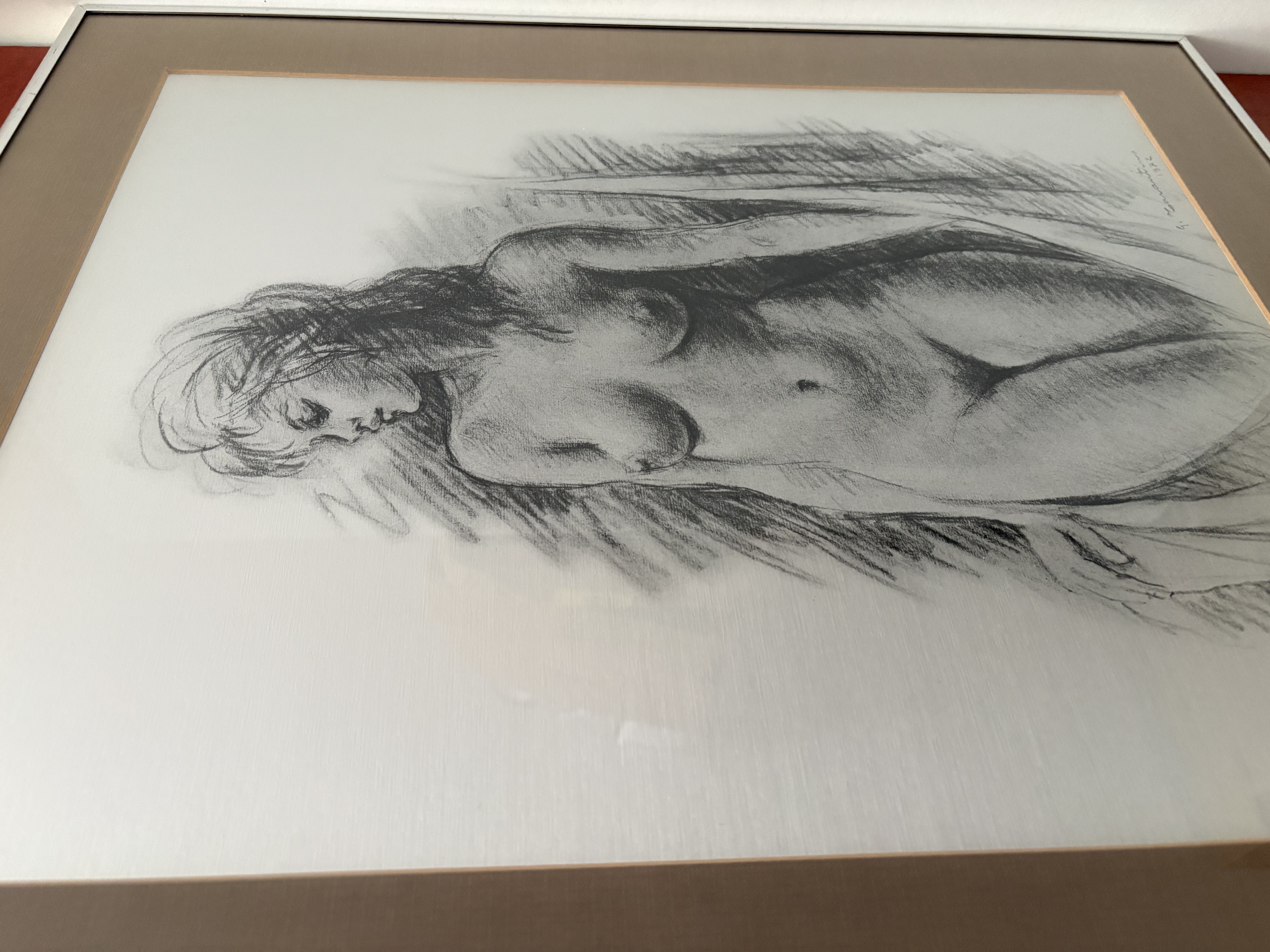 Schilderij van een naakte jonge vrouw G.Tarantino 1972 – foto 7 – kavel bij GSD Auctions, Zoeterwoude